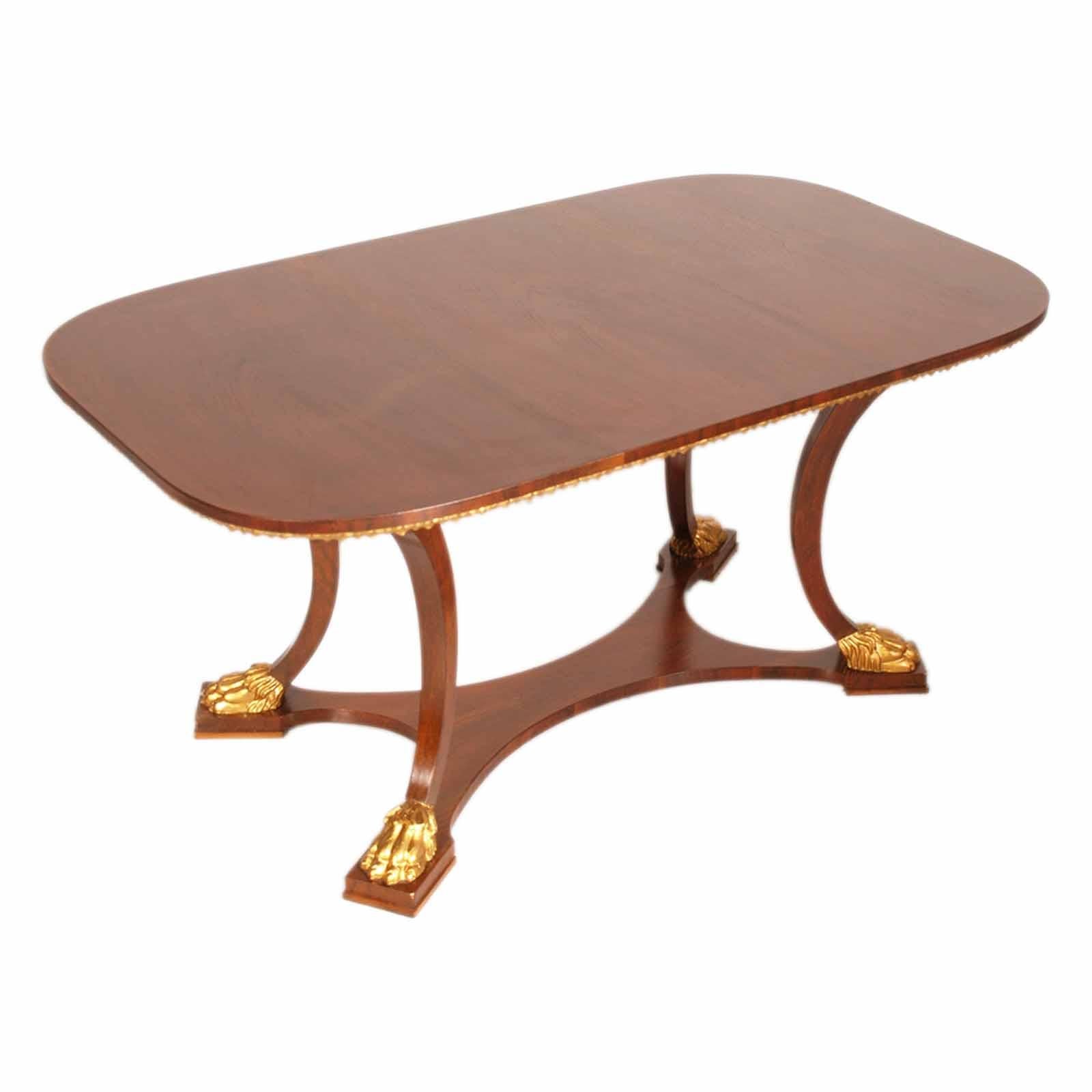 Mid-Century Couchtisch von Palazzi dell'Arte Cantù , Paolo Buffa zugeschrieben (Italienisch) im Angebot