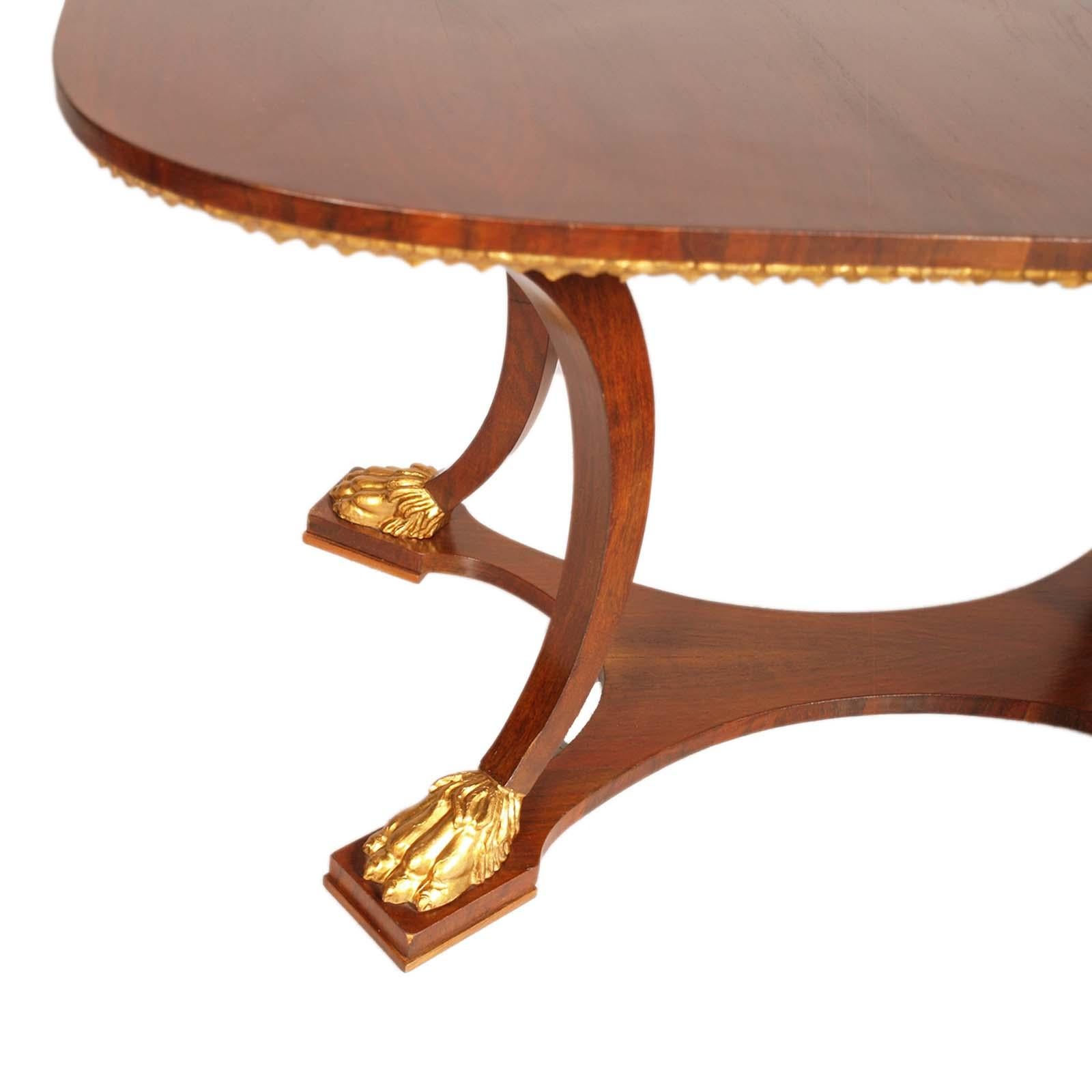 Mid-Century Couchtisch von Palazzi dell'Arte Cantù , Paolo Buffa zugeschrieben im Zustand „Gut“ im Angebot in Vigonza, Padua