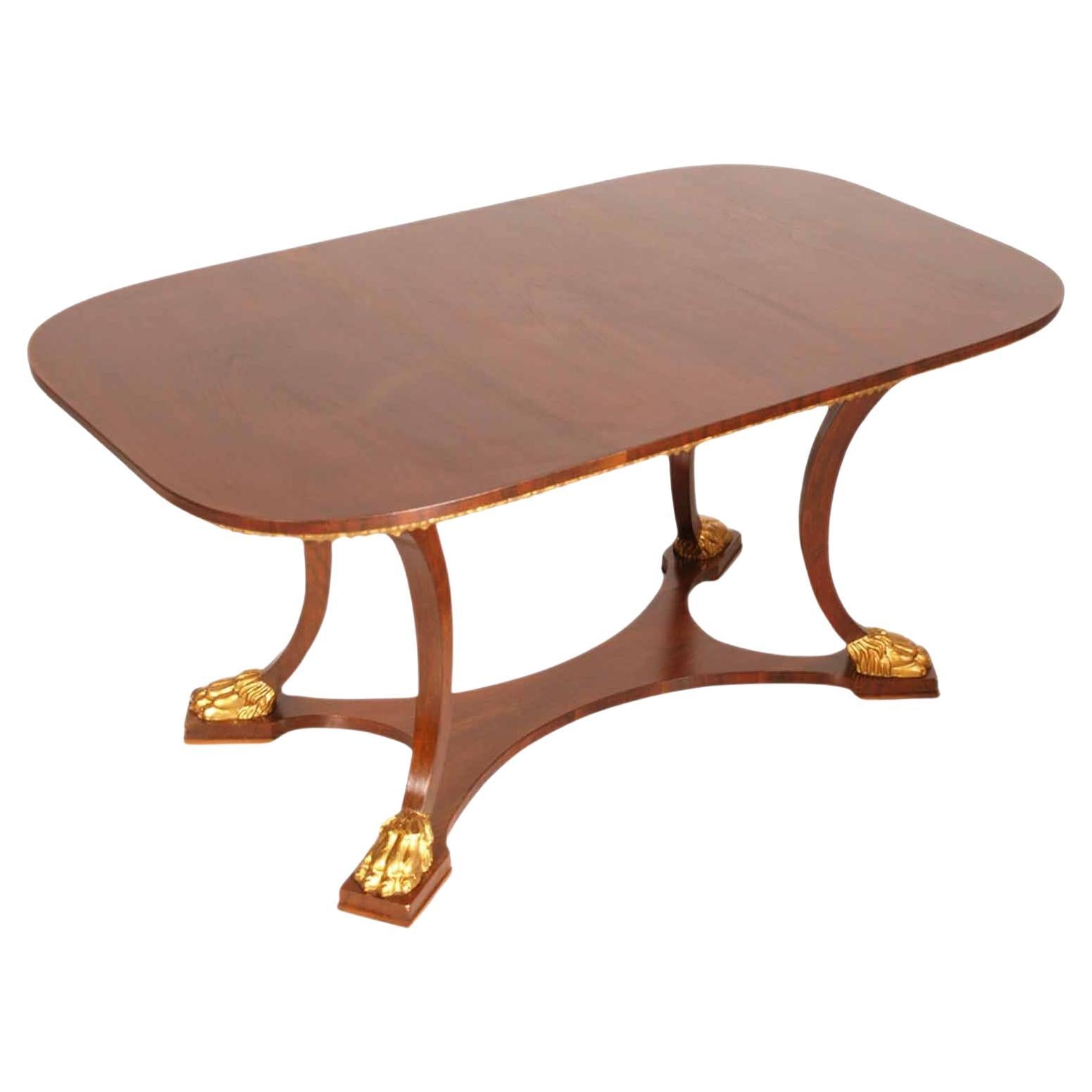 Mid-Century Couchtisch von Palazzi dell'Arte Cantù , Paolo Buffa zugeschrieben