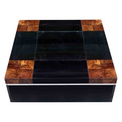 Mesa de centro de mediados de siglo de Willy Rizzo para Mario Sabot, Italia, 1970