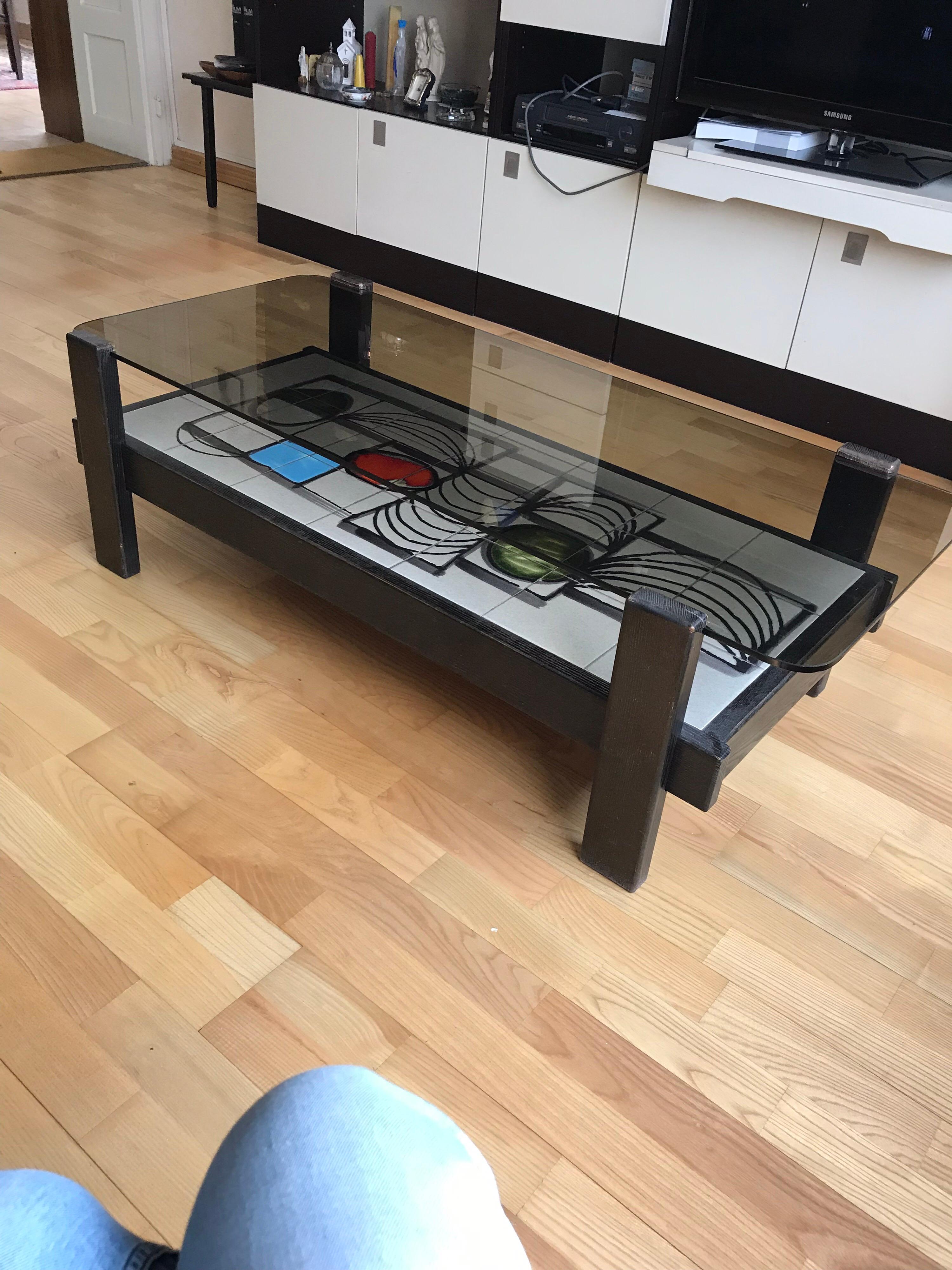 Mid-20th Century Midcentury Coffee Table, circa 1960s For Sale