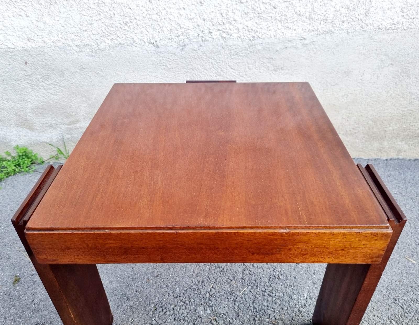 Mid Century Coffee Table Design by Gianfranco Frattini for Cassina, Italy 70s For Sale 4