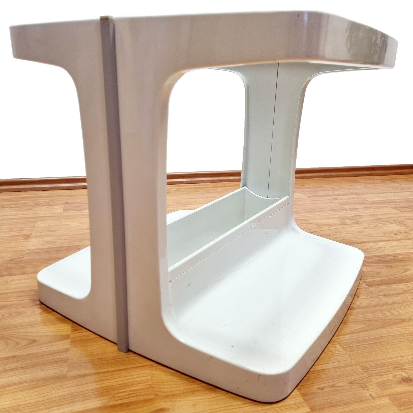 Space Age Mid Century Coffee Table Designed by Marc Held for Prisunic, France 70s For Sale