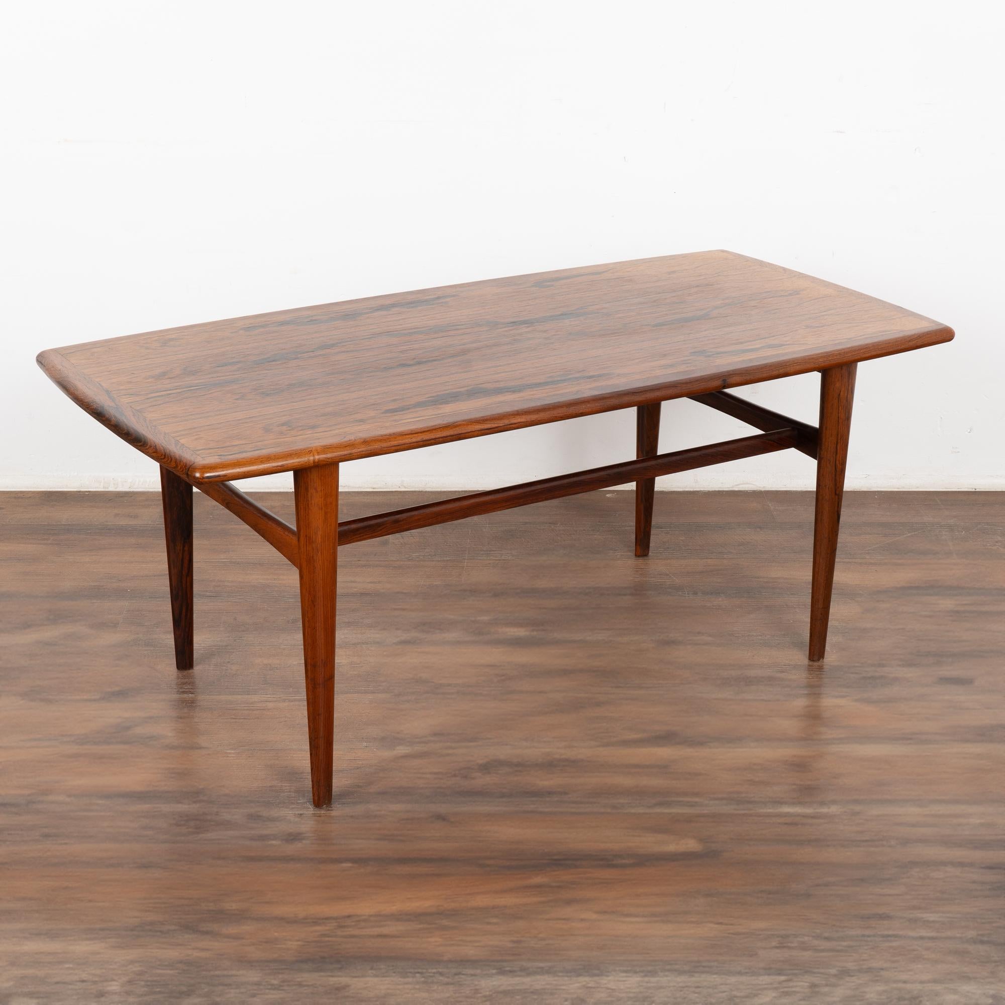 Mid Century Coffee Table from Denmark, circa 1960 In Good Condition For Sale In Round Top, TX