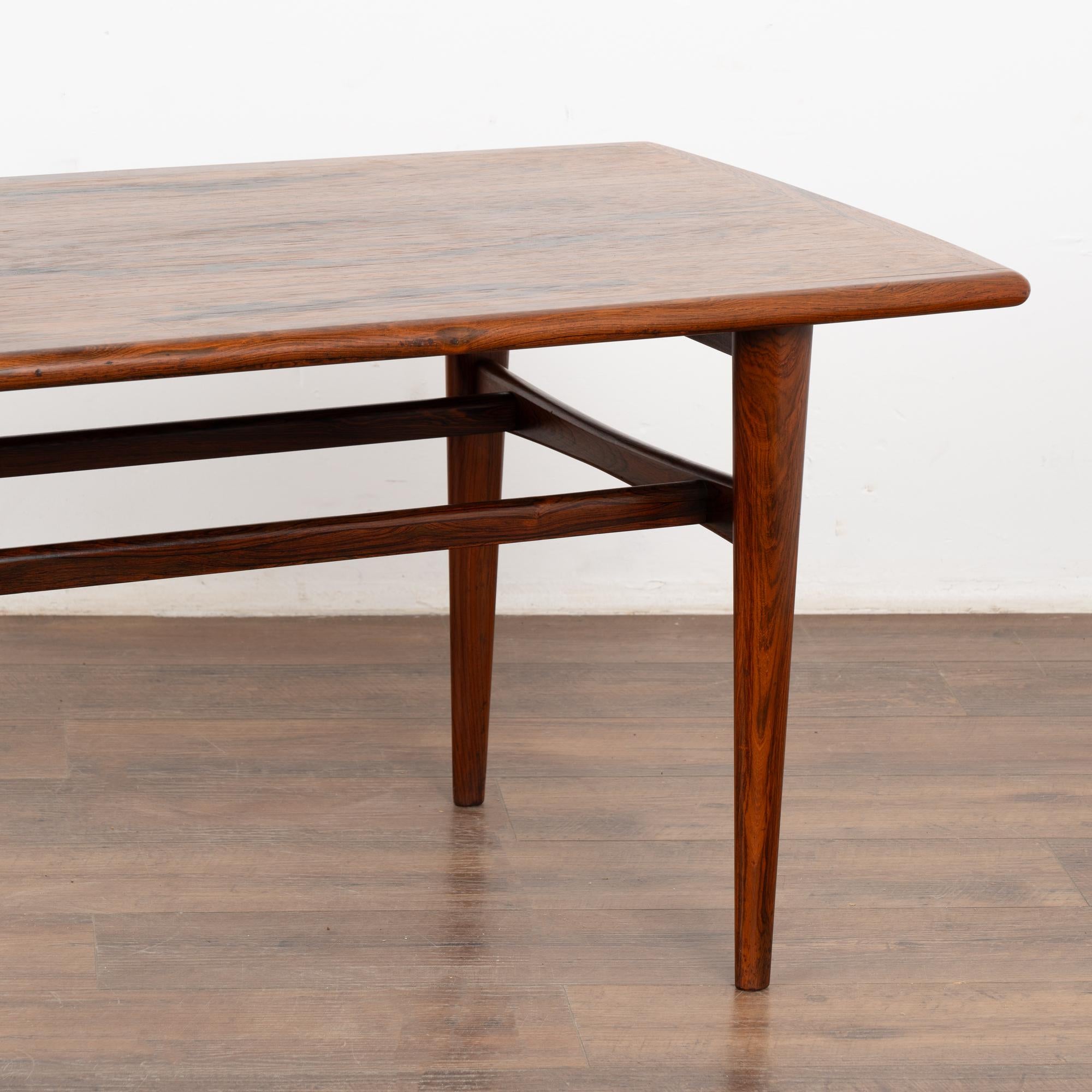 Wood Mid Century Coffee Table from Denmark, circa 1960 For Sale