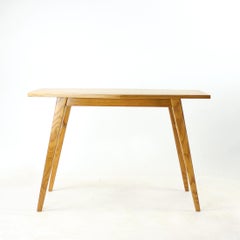 Mid Century Coffee Table In Oak, Czechoslovakia 1960s