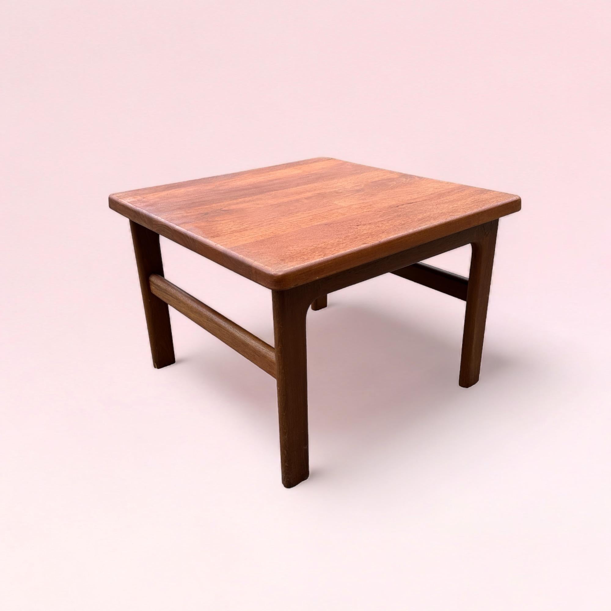 Mid-20th Century Mid-Century Coffee Table in Teak by Niels Bach for Randers Møbelfabrik, Denmark For Sale
