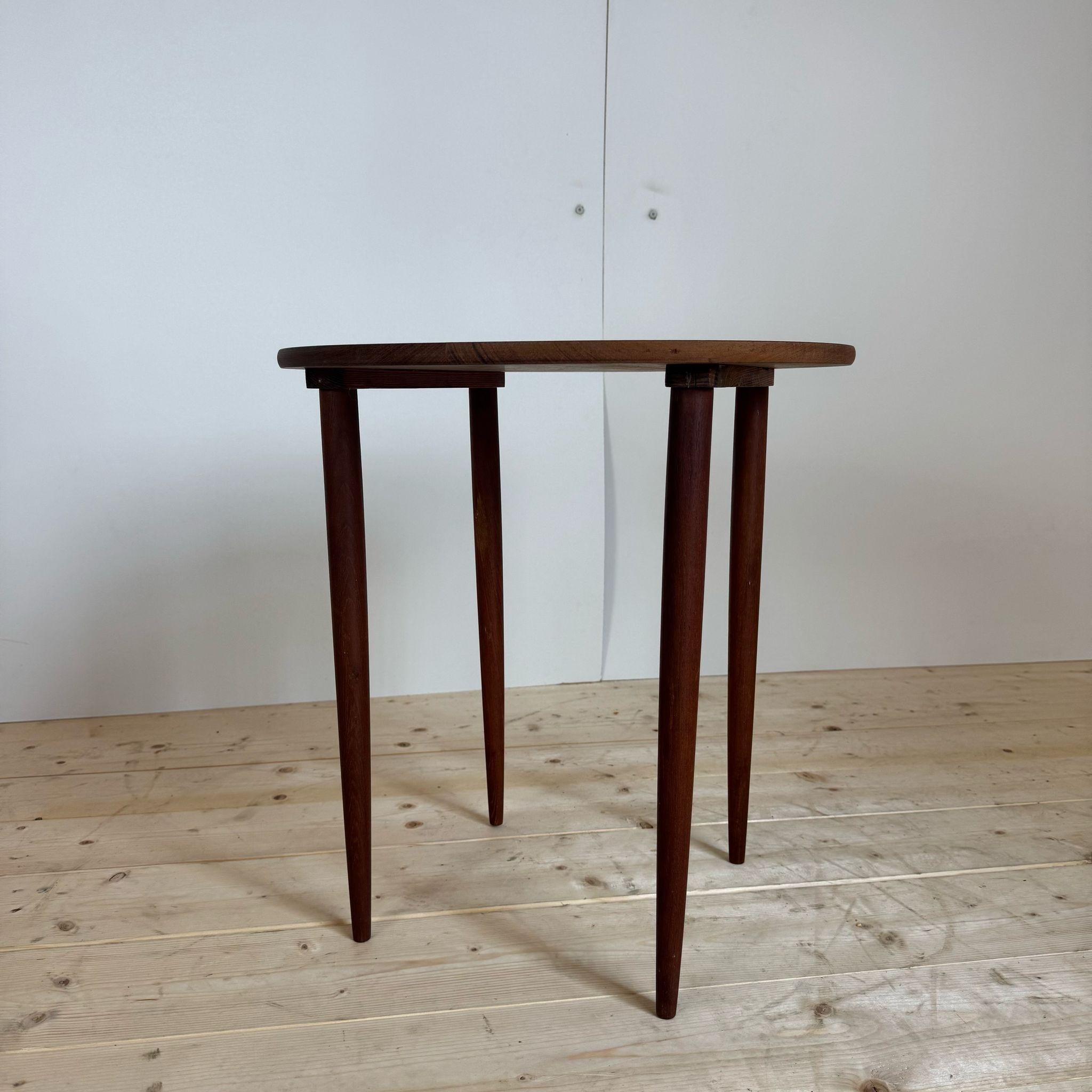 Mid-Century moderno Mid-century coffee table in teak, Denmark 1960 in vendita