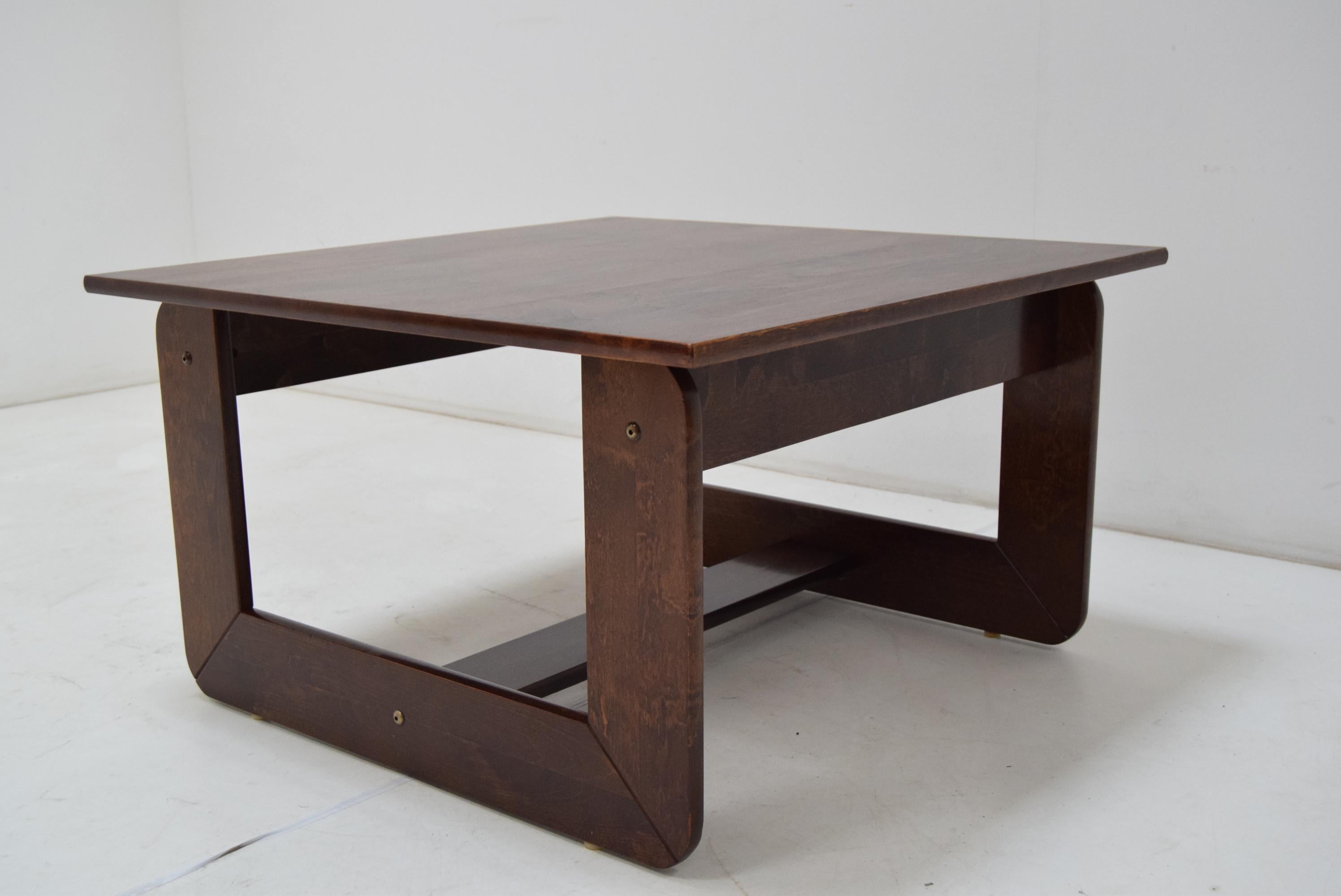 Midcentury Coffee Table, Leda Lux, 1980s For Sale 3