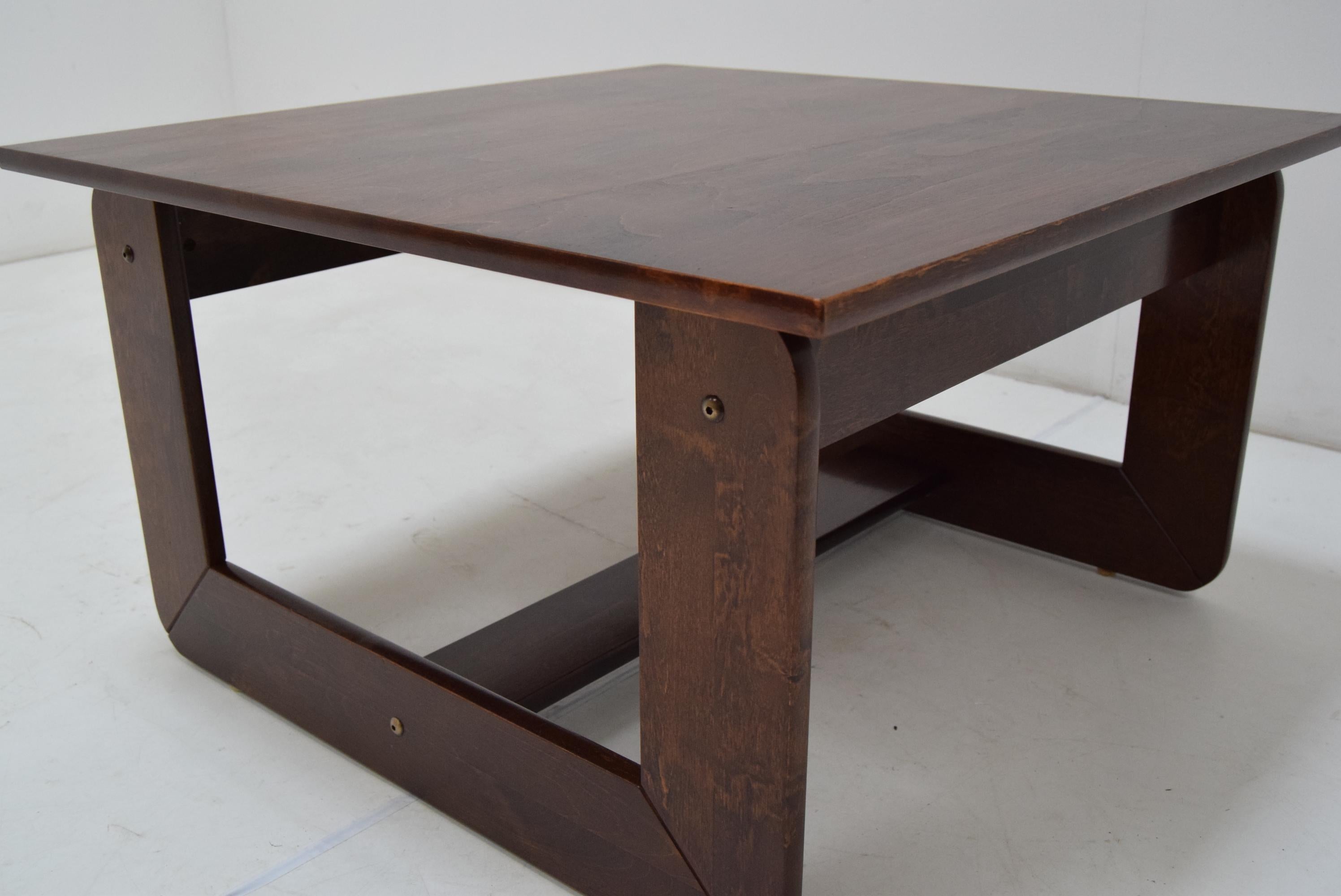 Midcentury Coffee Table, Leda Lux, 1980s For Sale 4