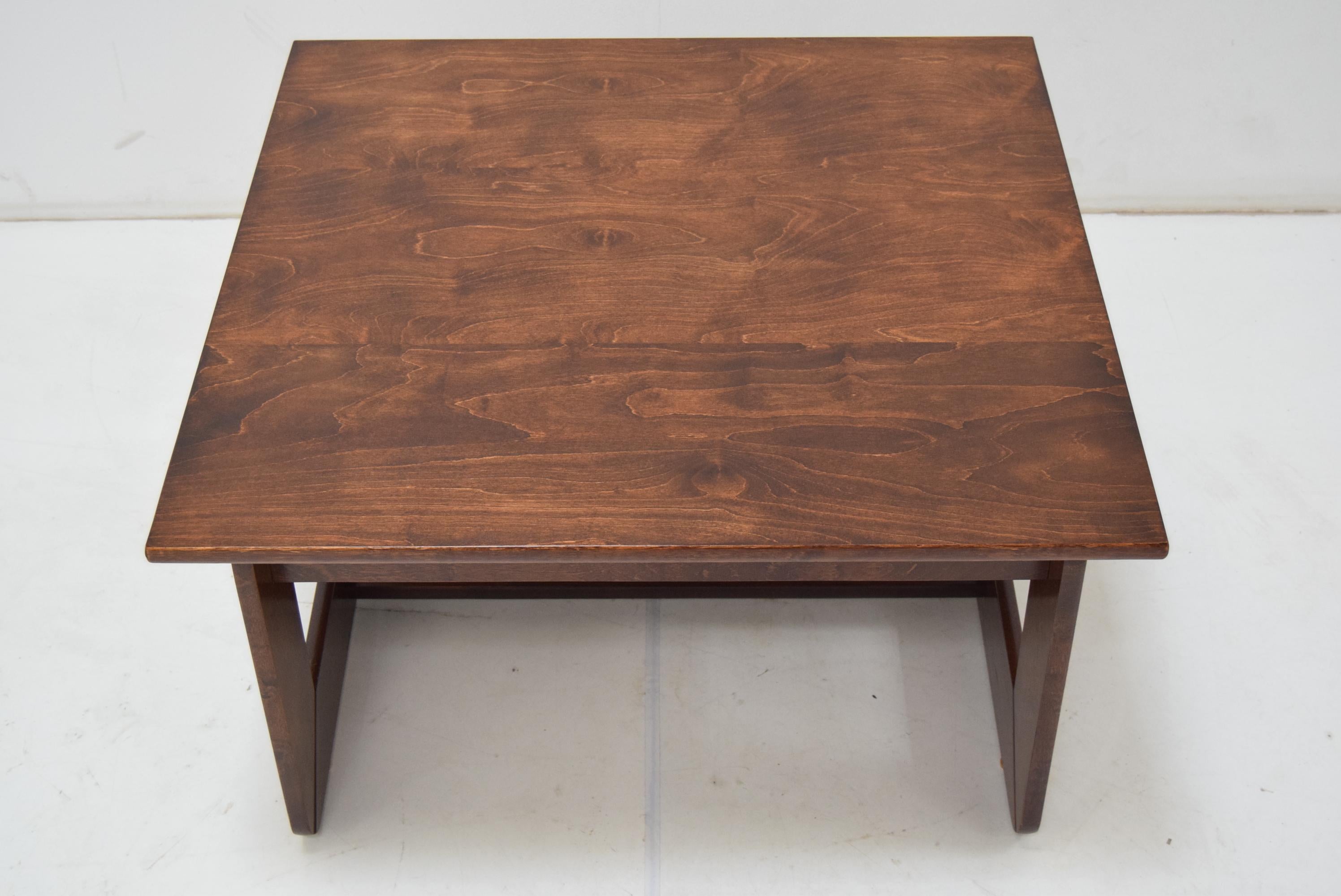 Midcentury Coffee Table, Leda Lux, 1980s For Sale 6