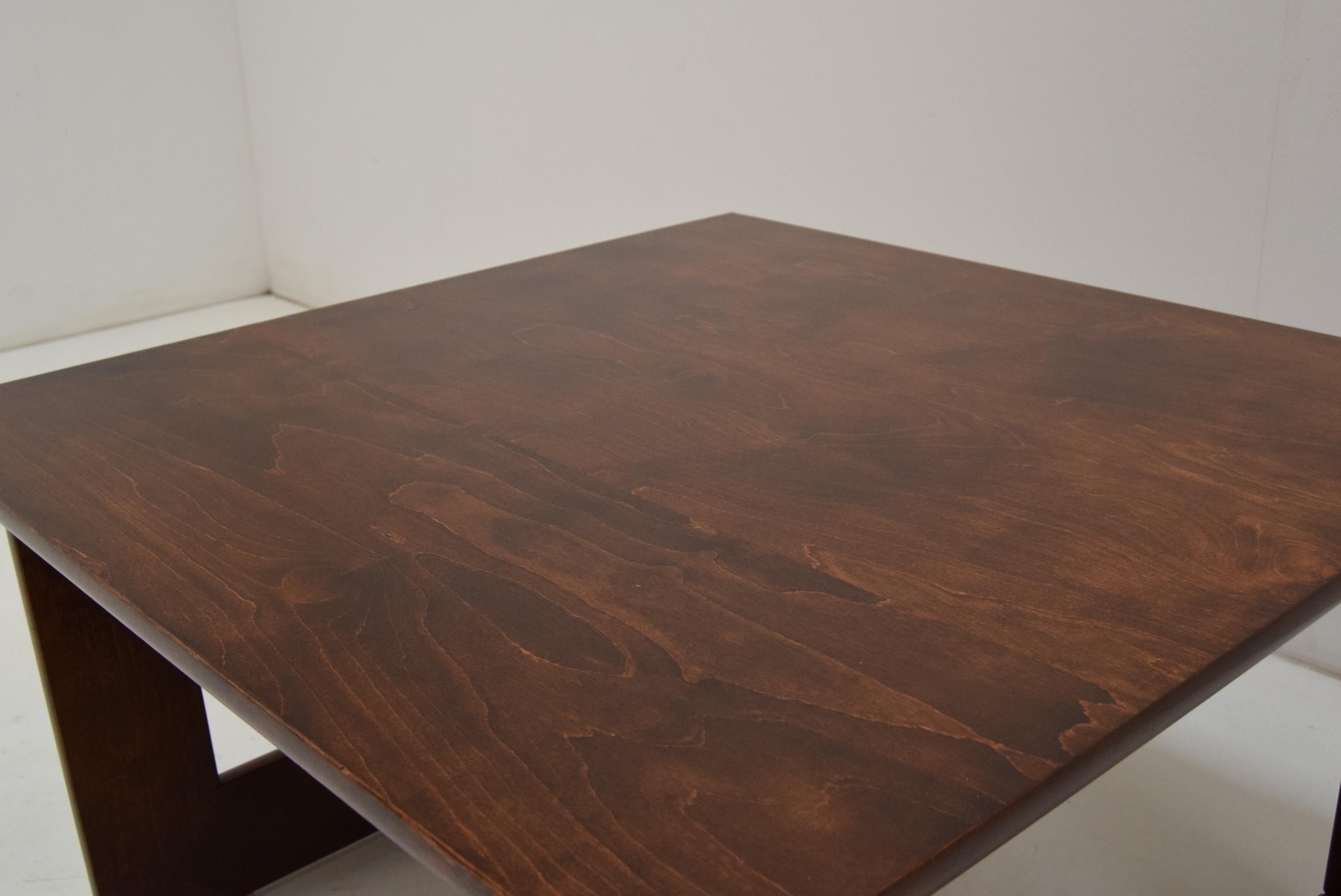 Midcentury Coffee Table, Leda Lux, 1980s For Sale 7