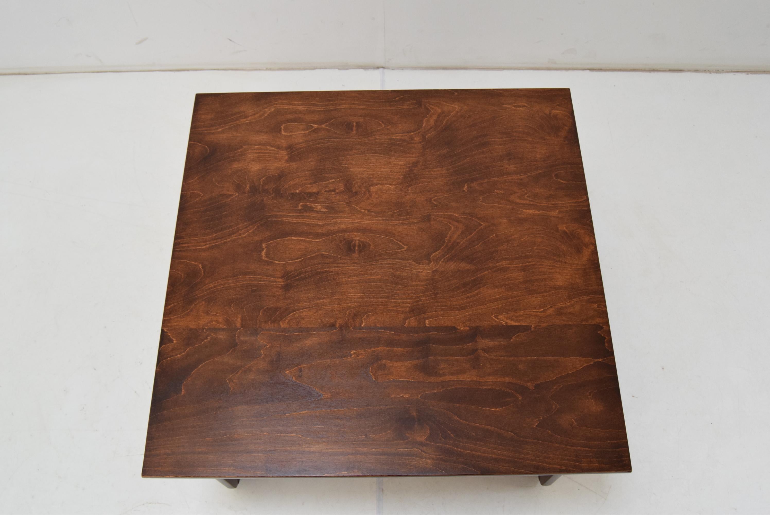 Midcentury Coffee Table, Leda Lux, 1980s For Sale 8