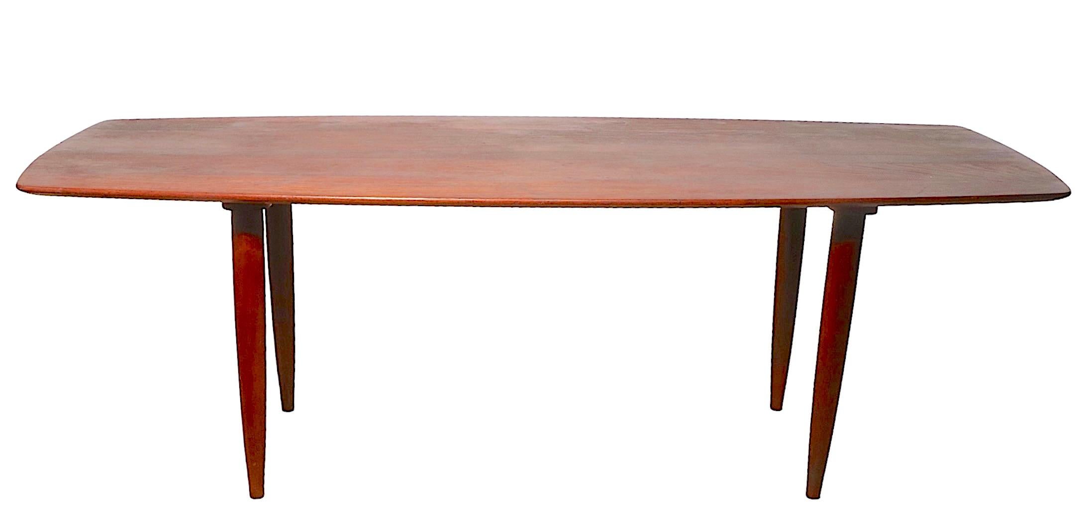 Walnut Mid Century Coffee Table Prelude by Ace Hi, c. 1950/1960's For Sale