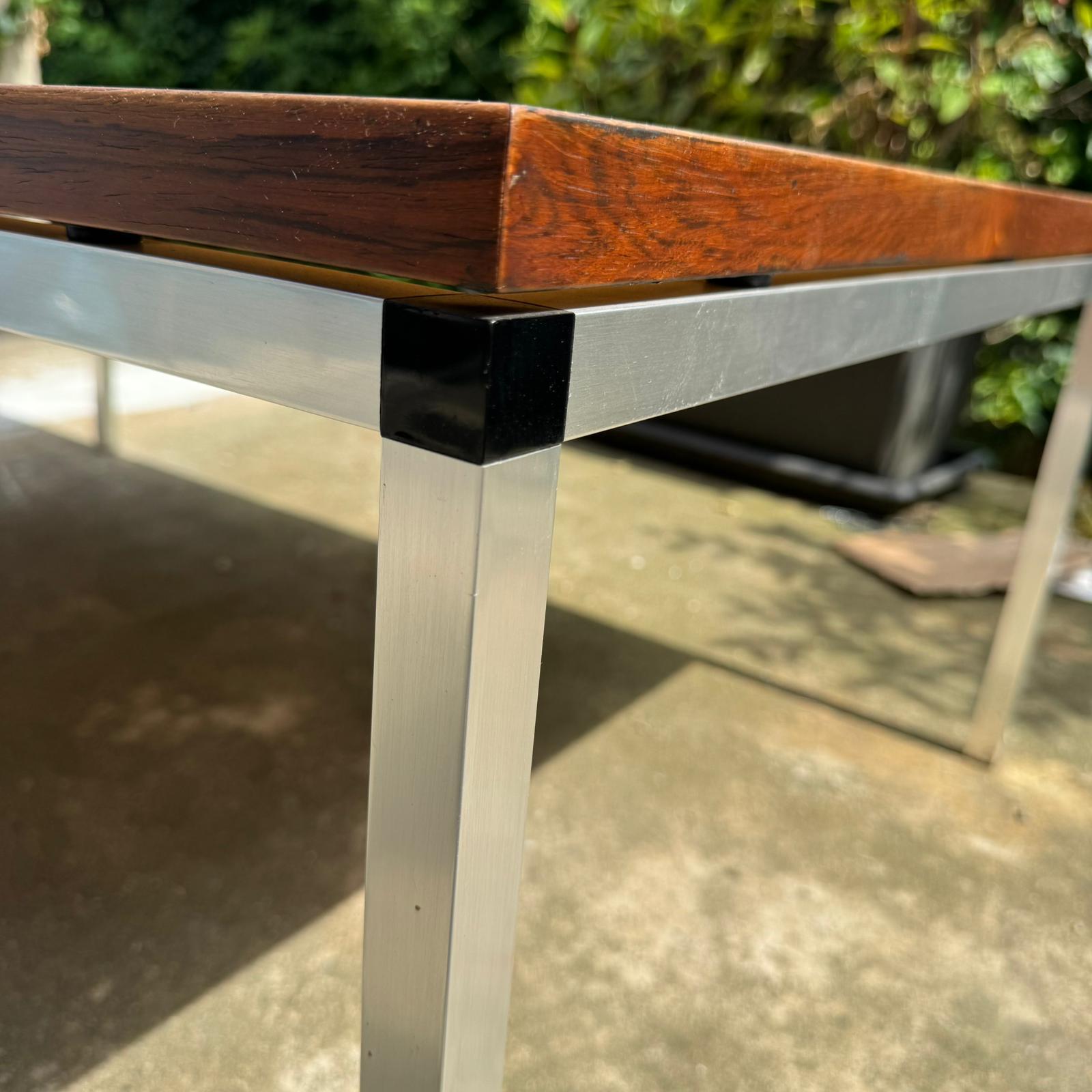 Mid-century coffee table red ceramic, Denmark 1960s In condizioni buone in vendita a Torino, IT