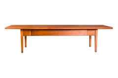 Mid Century Coffee Table with Drawer Stanley Furniture
