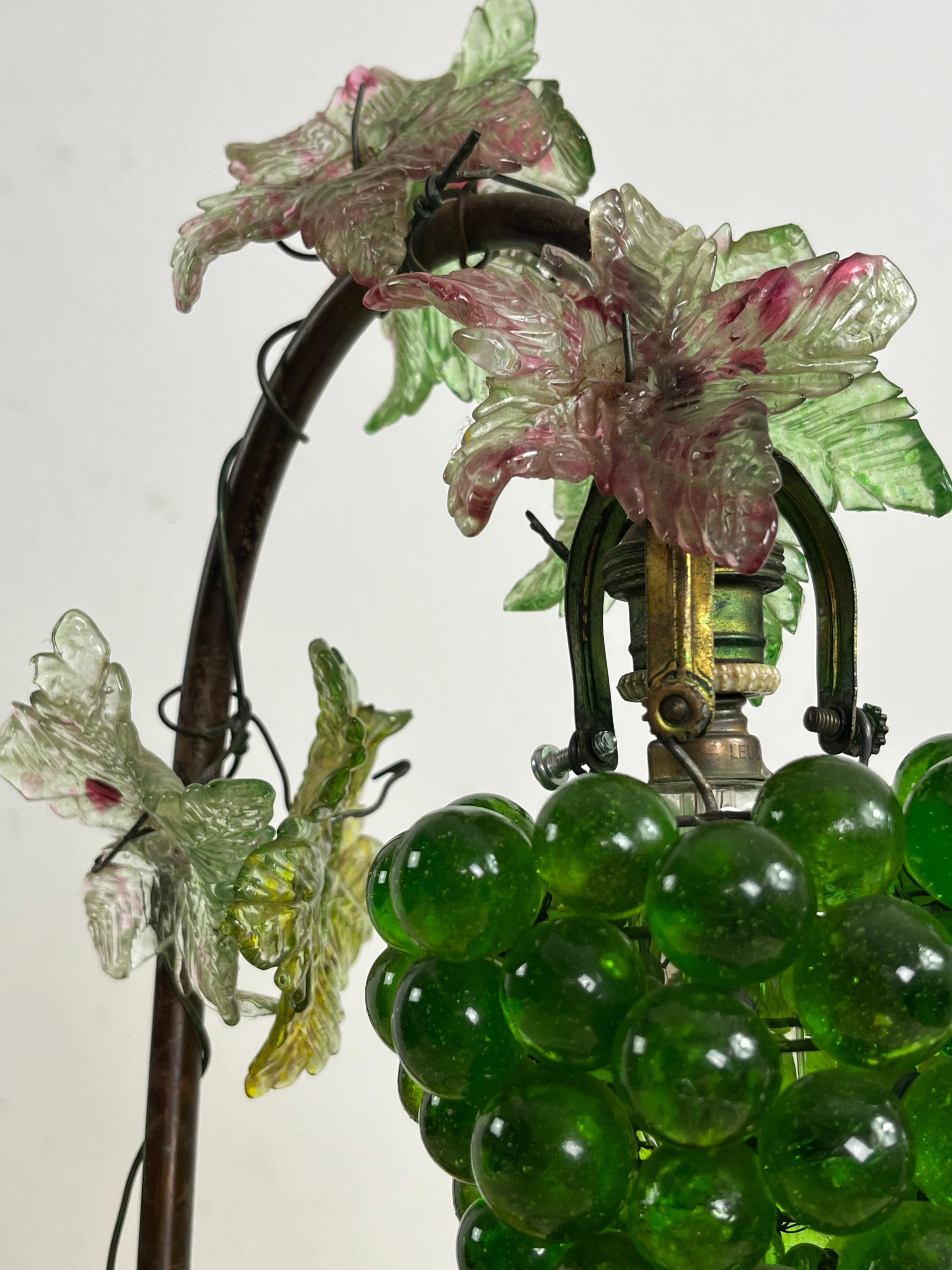 Lampe de table en verre coloré de Murano, milieu du siècle dernier, années 1960 en vente 5