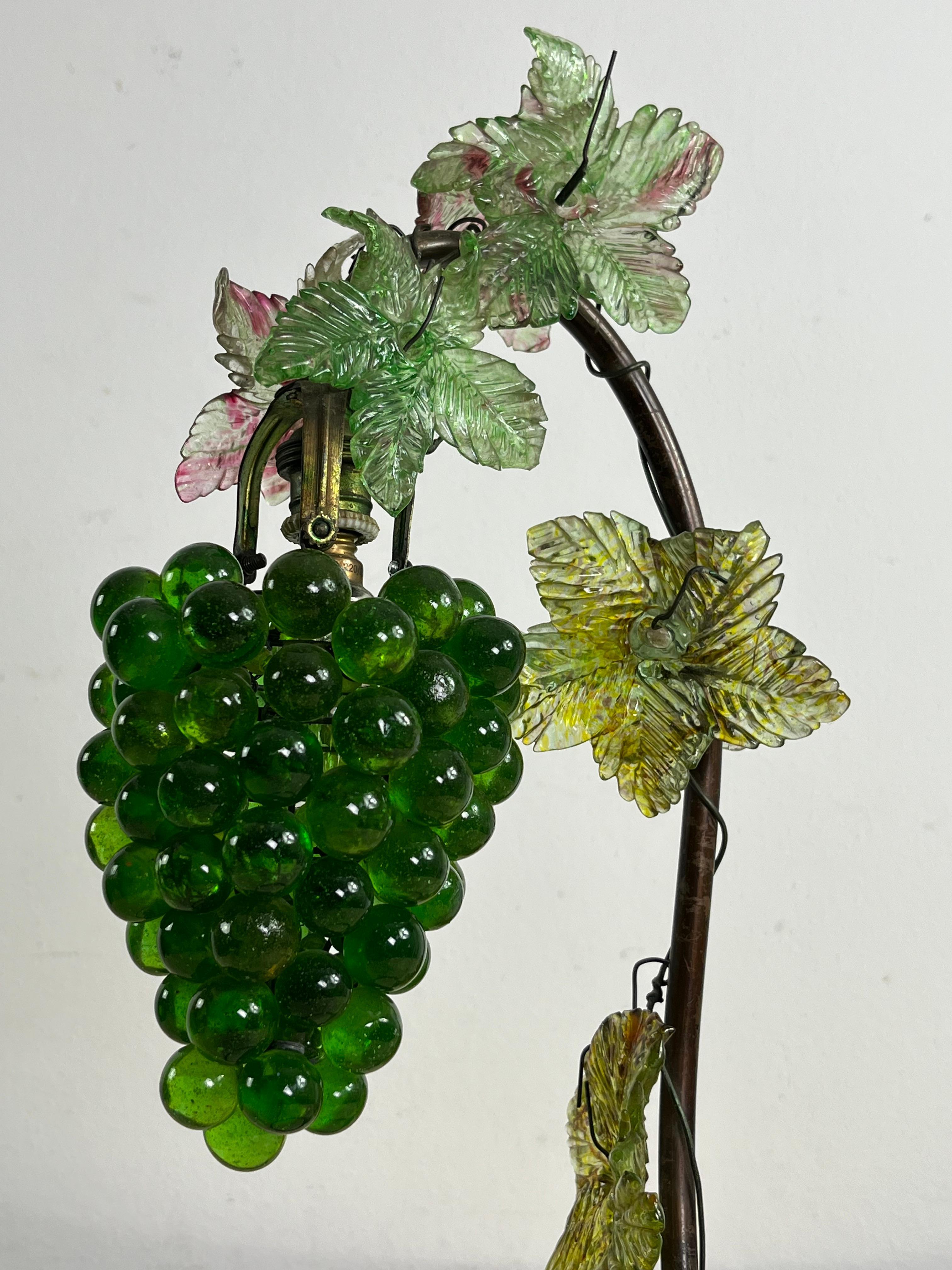 Lampe de table en verre coloré de Murano, milieu du siècle dernier, années 1960 en vente 10
