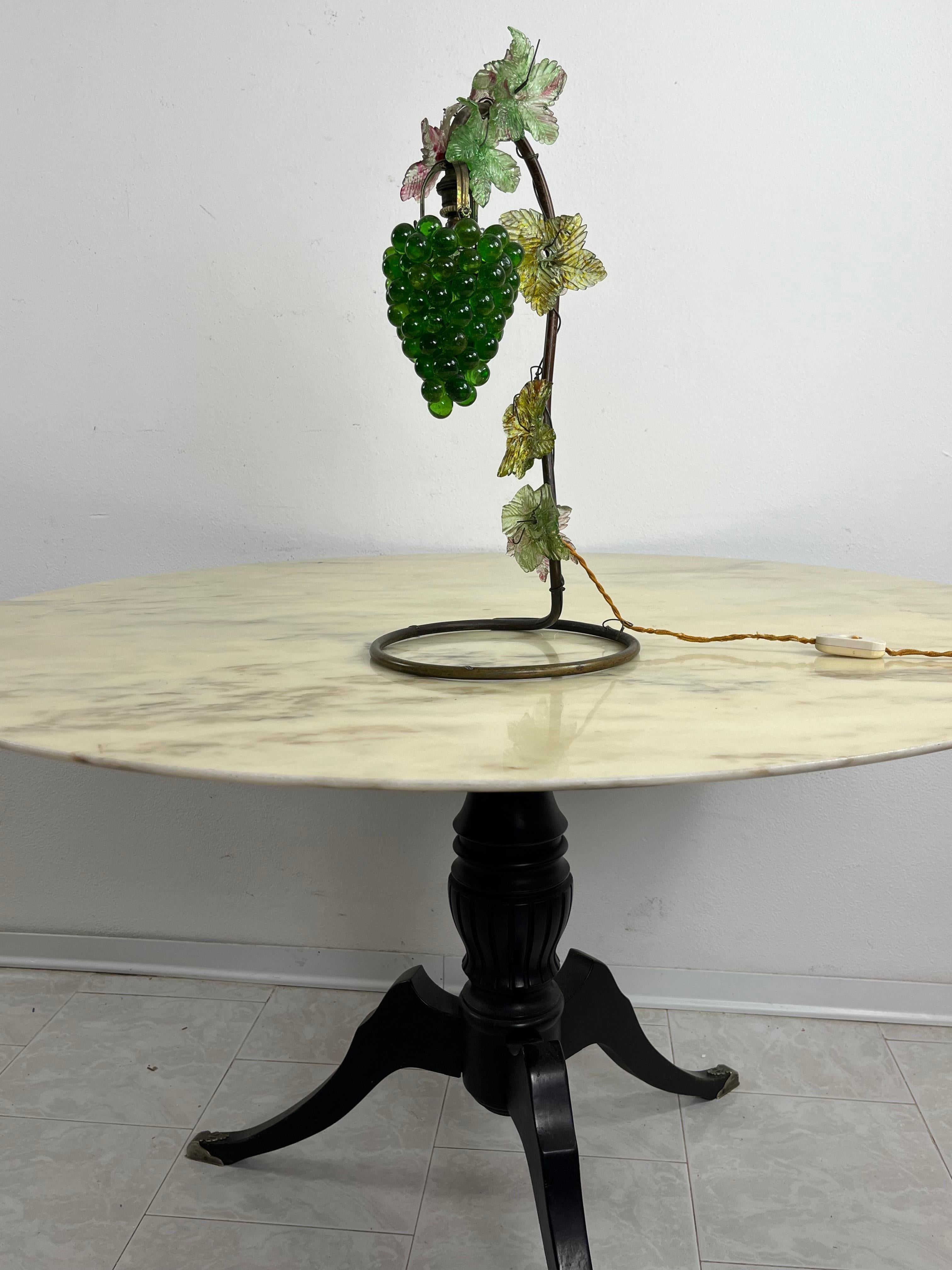 Lampe de table en verre coloré de Murano, milieu du siècle dernier, années 1960 en vente 2