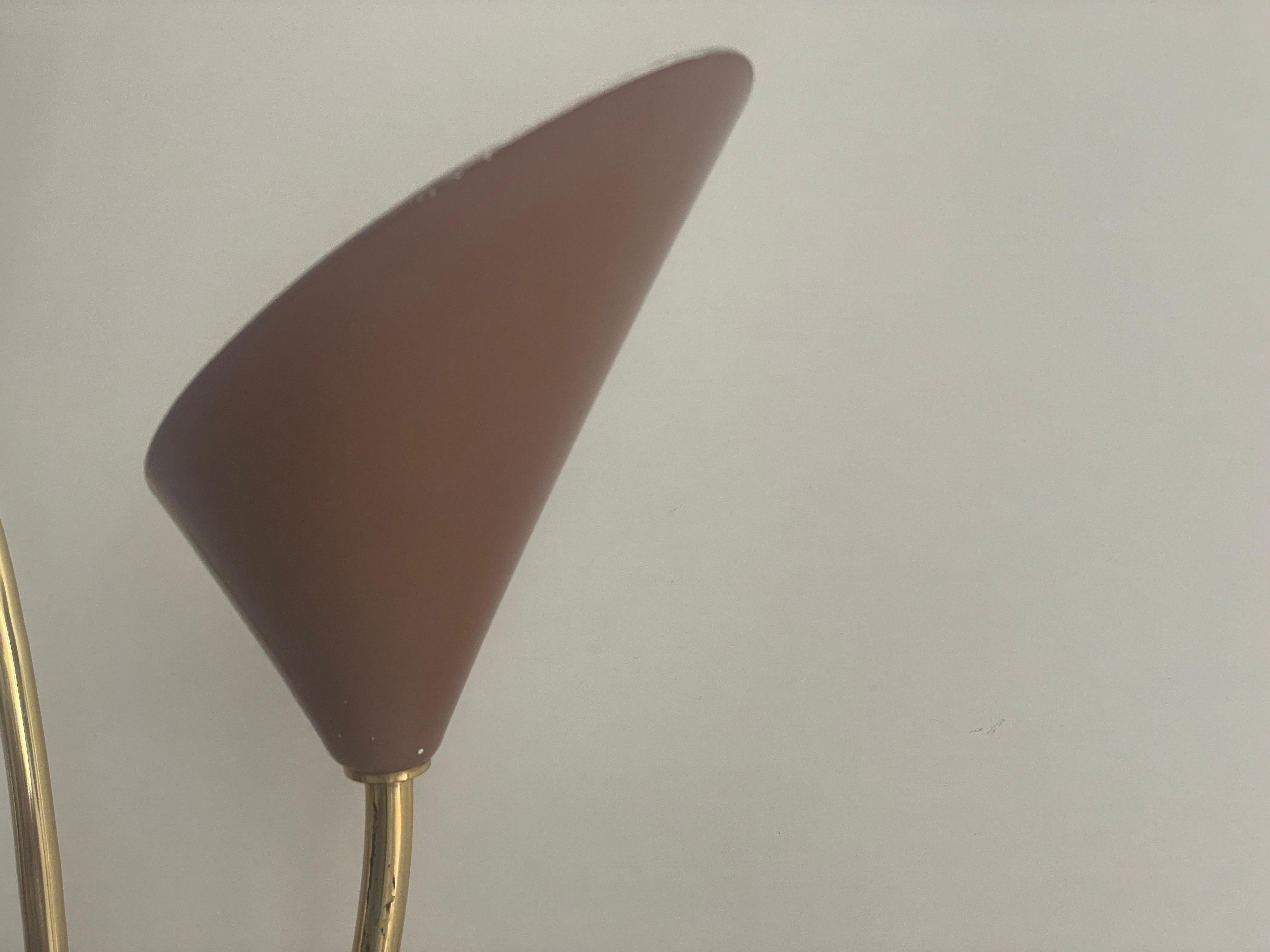 Pareja de coloridos candelabros Sputnik de 2 y 3 brazos de mediados de siglo, años 50, Alemania en venta 1
