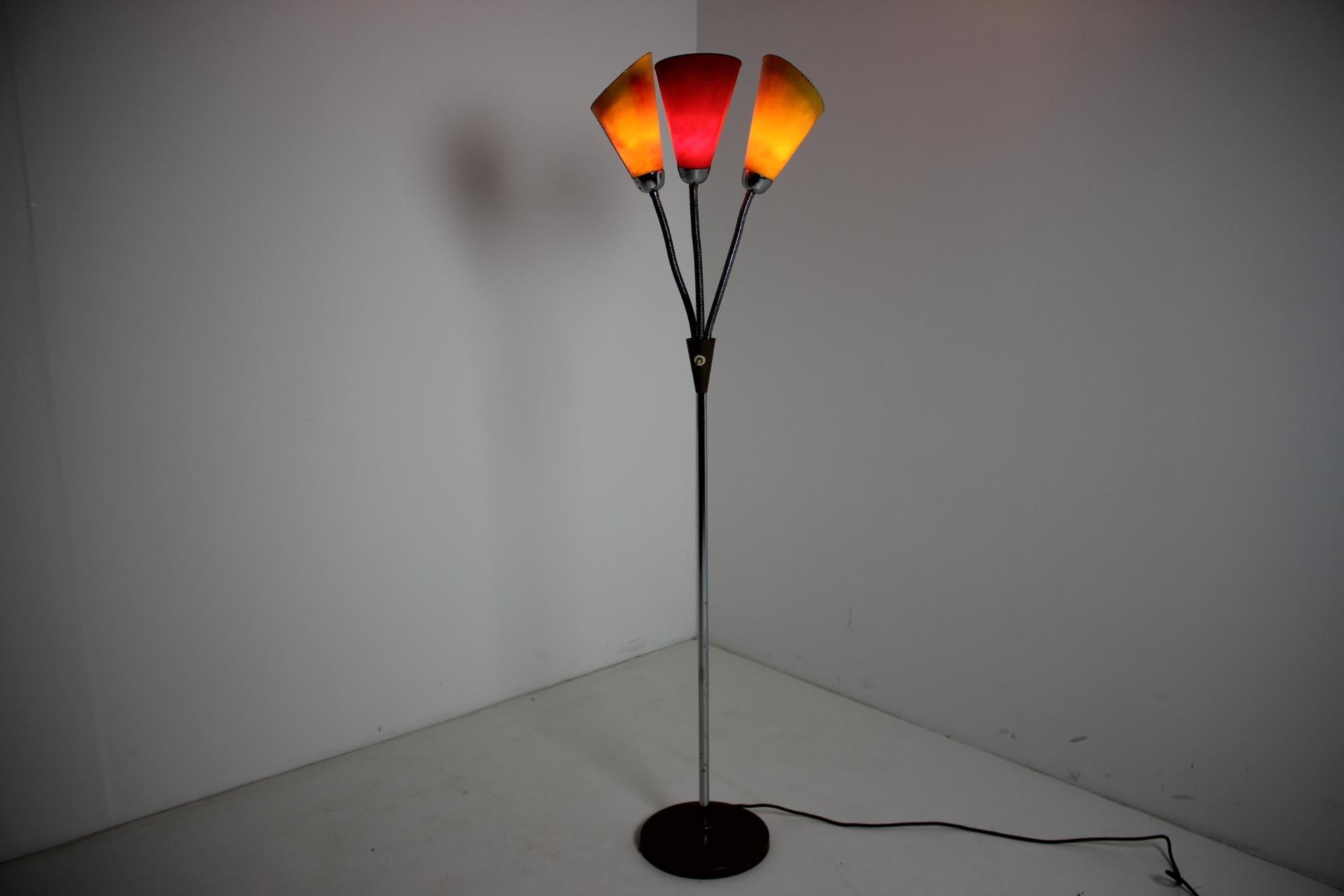 Midcentury Color Floor Lamp, 1950s 4