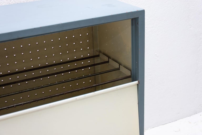 Midcentury Color Sheet Metal Shoe Rack, Eastern Bloc, 1960s at 1stDibs ...
