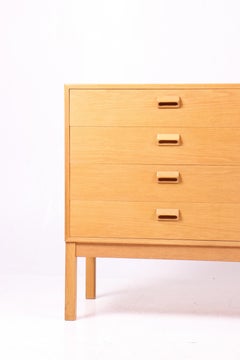 Commode en Oak du milieu du siècle par Børge Mogensen, Danish Modern, années 1950