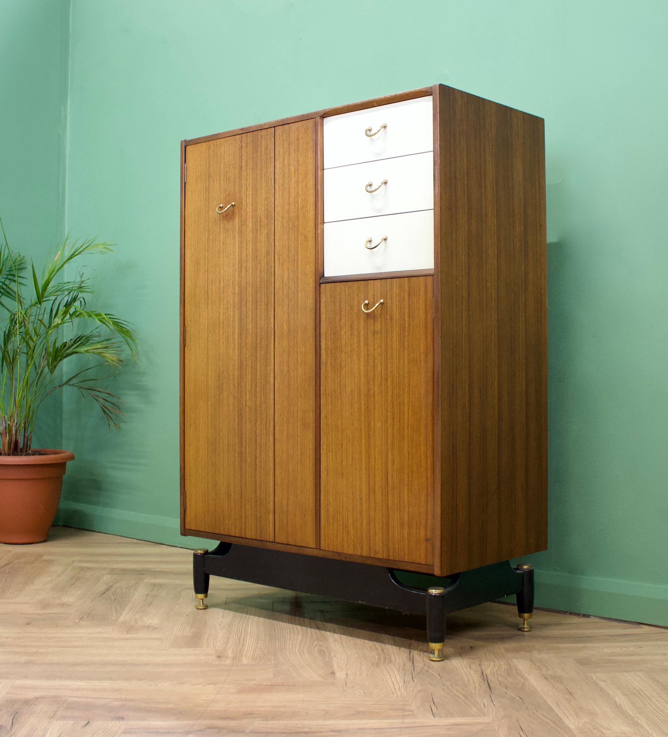 British Midcentury Compact Wardrobe Compactum from G Plan, 1960s