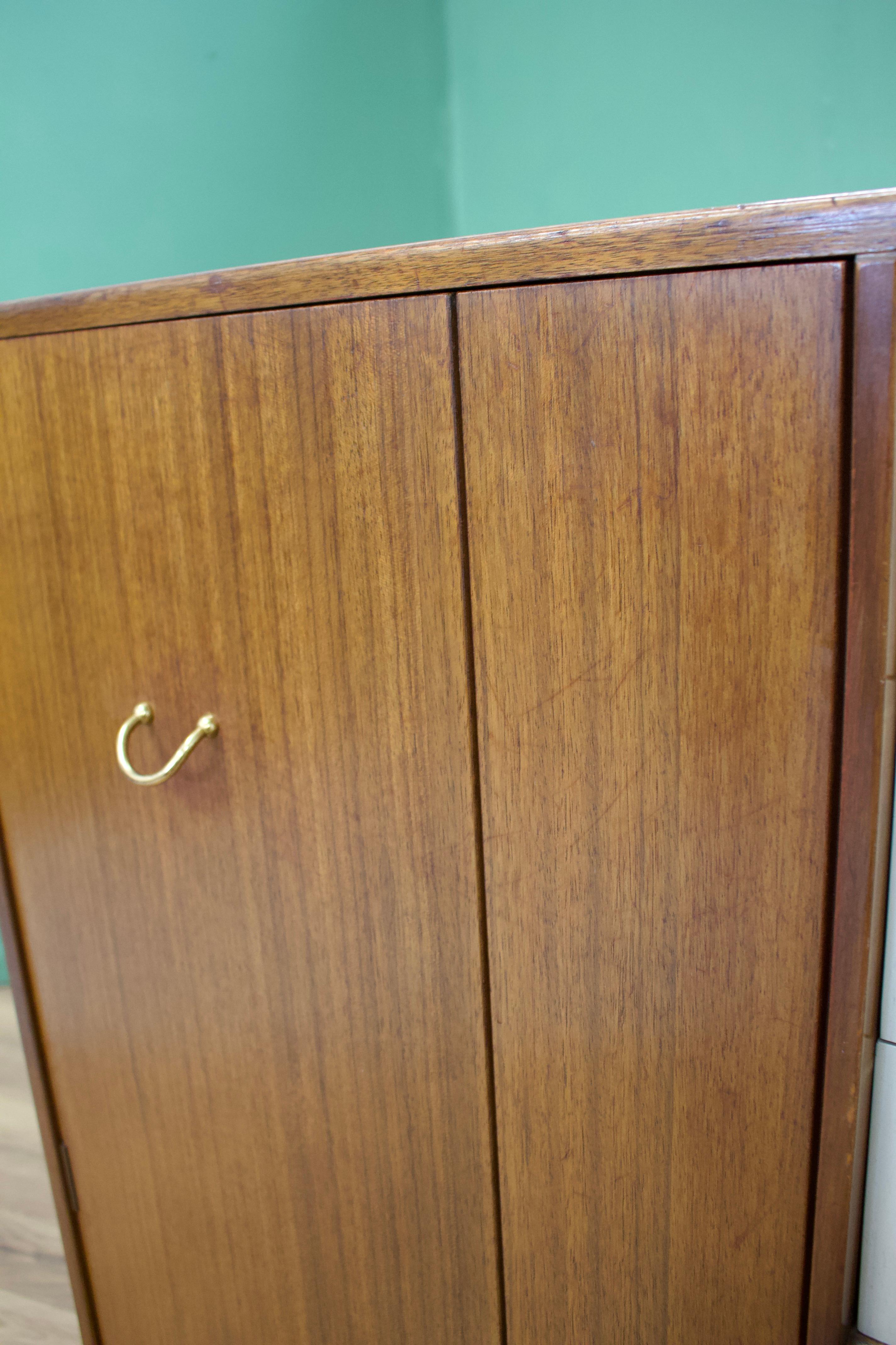 Wood Midcentury Compact Wardrobe Compactum from G Plan, 1960s