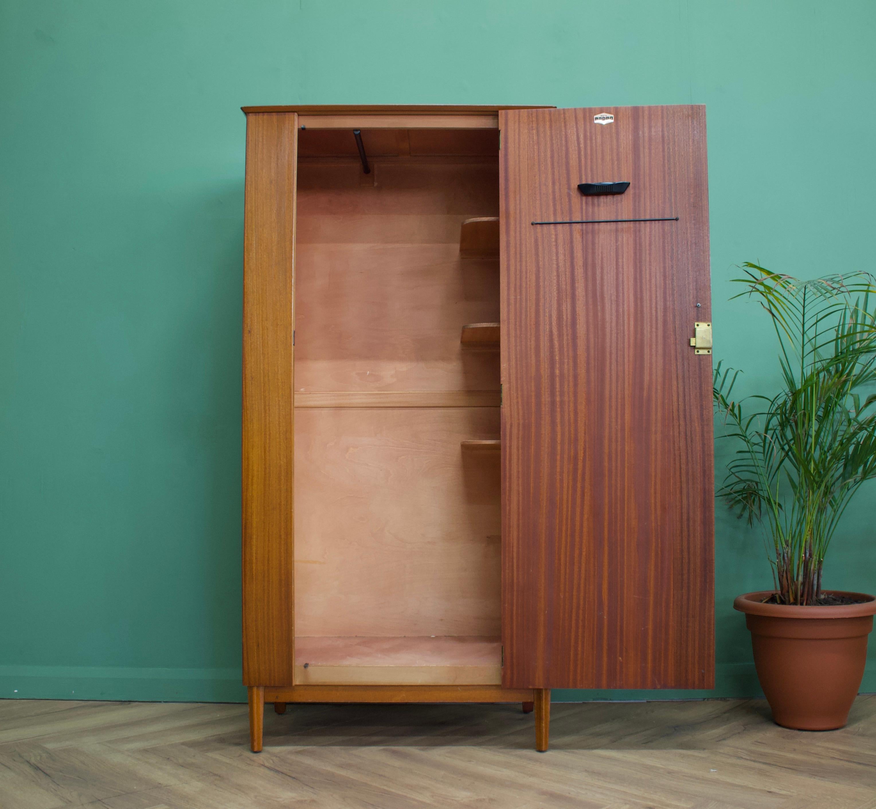 Mid-Century Modern Mid-Century Compact Wardrobe from Lebus, 1960s