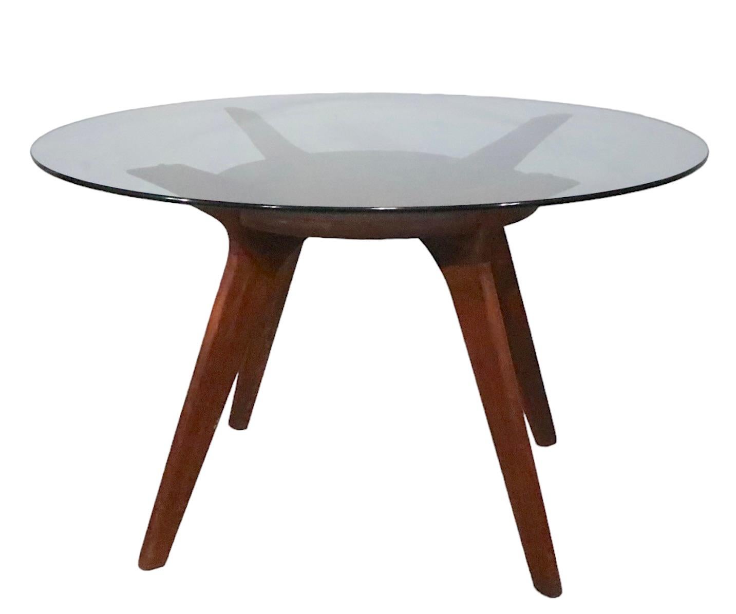 Mid-20th Century Mid Century Compass Dining Table by Pearsall for Craft Associates