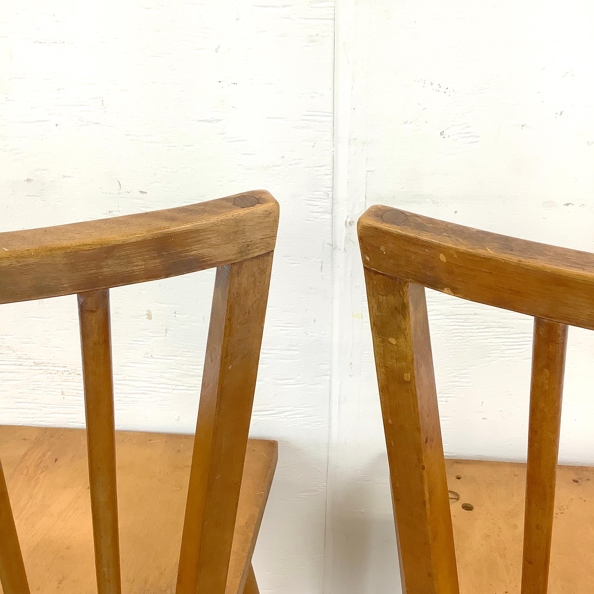 Chaises de salle à manger Conant Ball du milieu du siècle - ensemble de quatre en vente 7