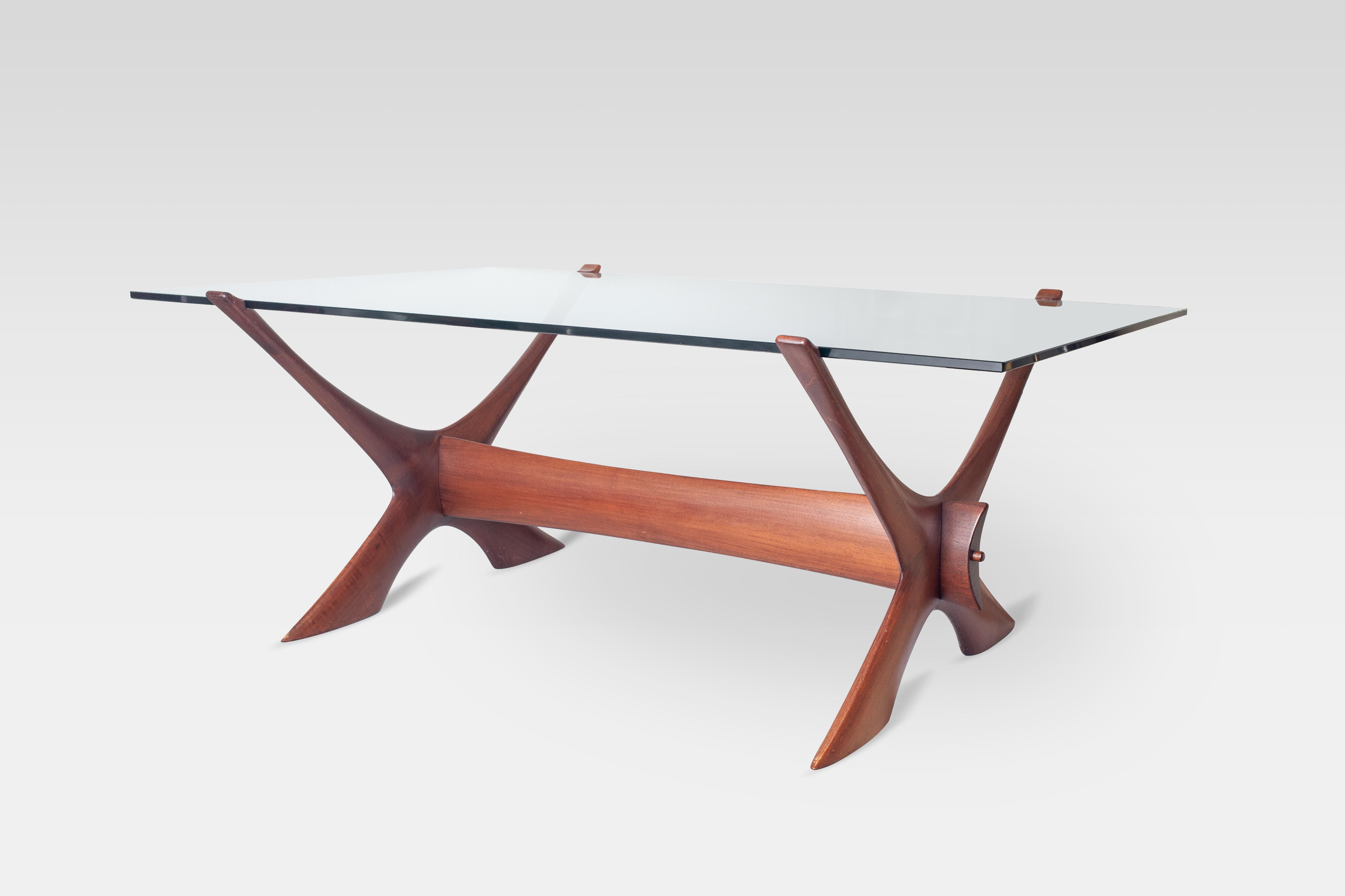 Mid-Century Modern Mid-Century “Condor” Coffee Table by Fredrik Schriever-Abeln For Sale