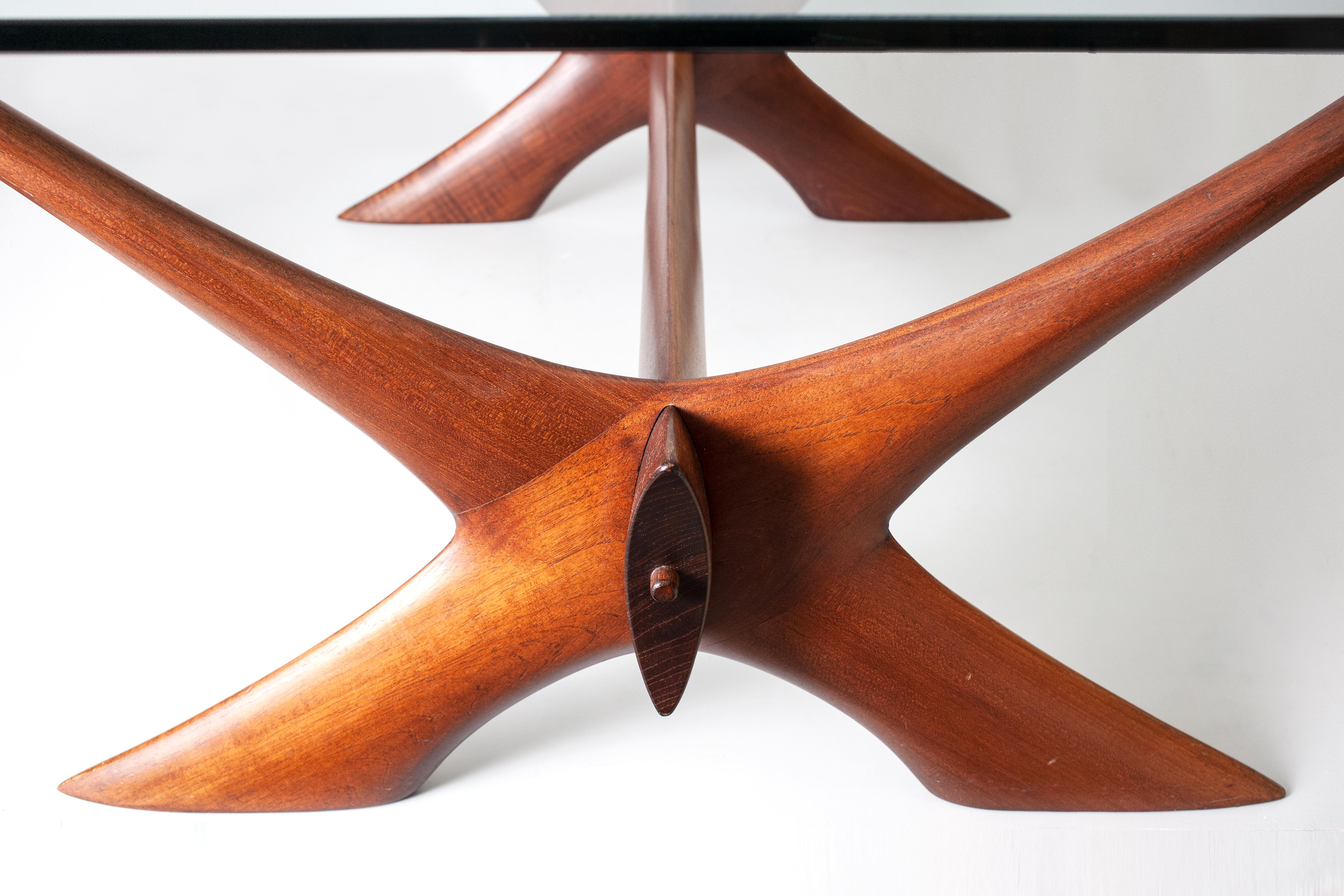 Mid-Century “Condor” Coffee Table by Fredrik Schriever-Abeln In Good Condition For Sale In Stockholm, SE
