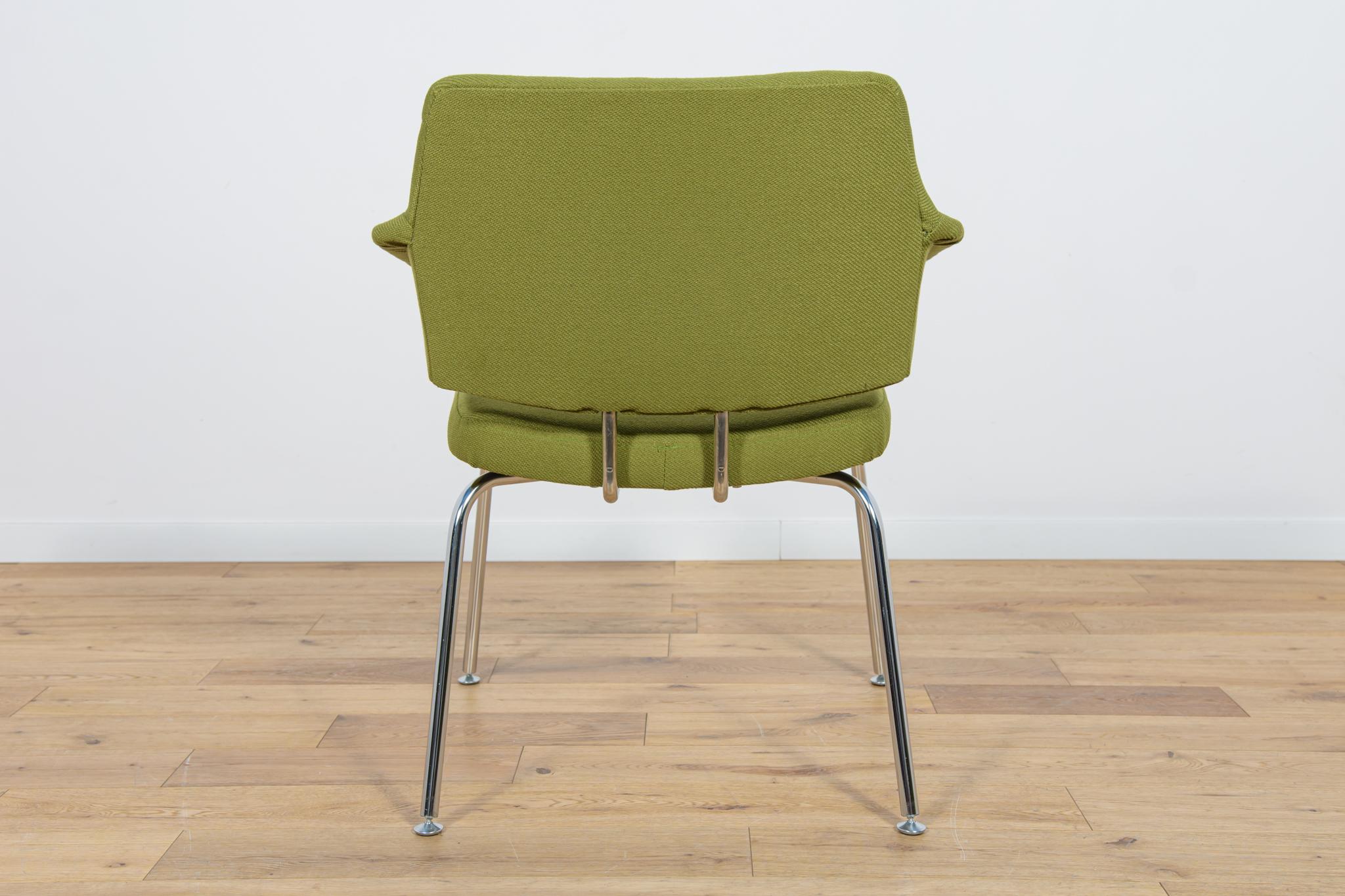 Danish Mid-Century Conference Armchair by Jacob Jensen for Duba, 1960s For Sale