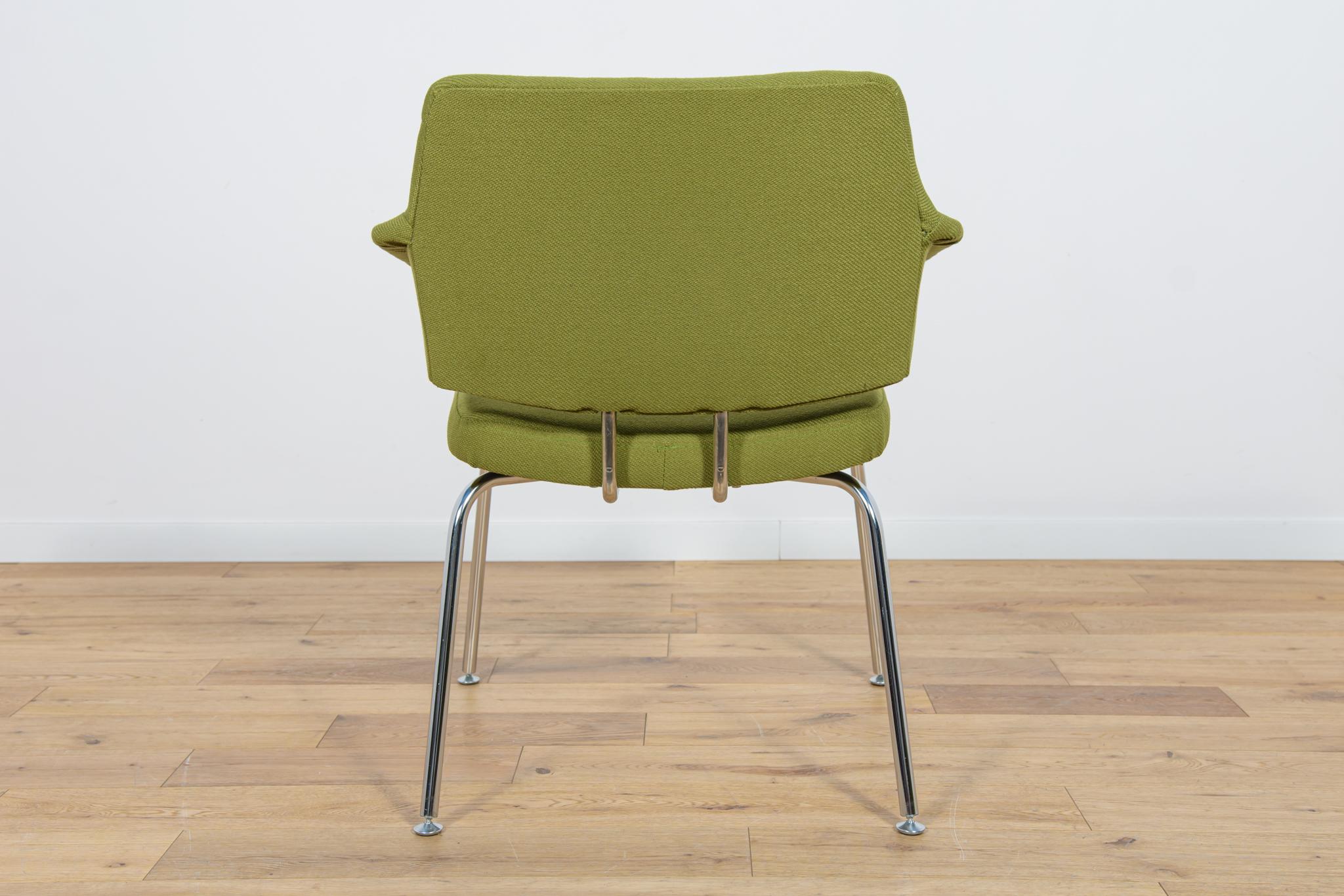 Sillones de conferencia de mediados de siglo de Jacob Jensen para Duba, años 60, set de 4 en venta 3