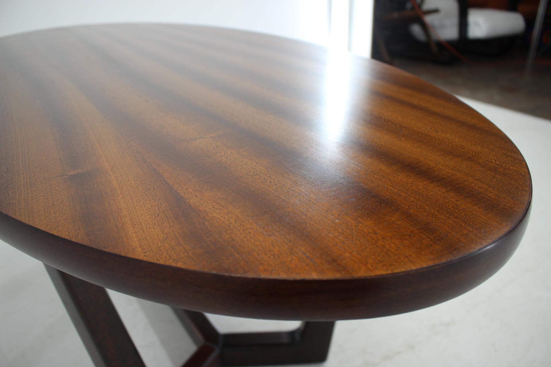 Wood Midcentury Conference Table by Dřevotvar, 1960s For Sale