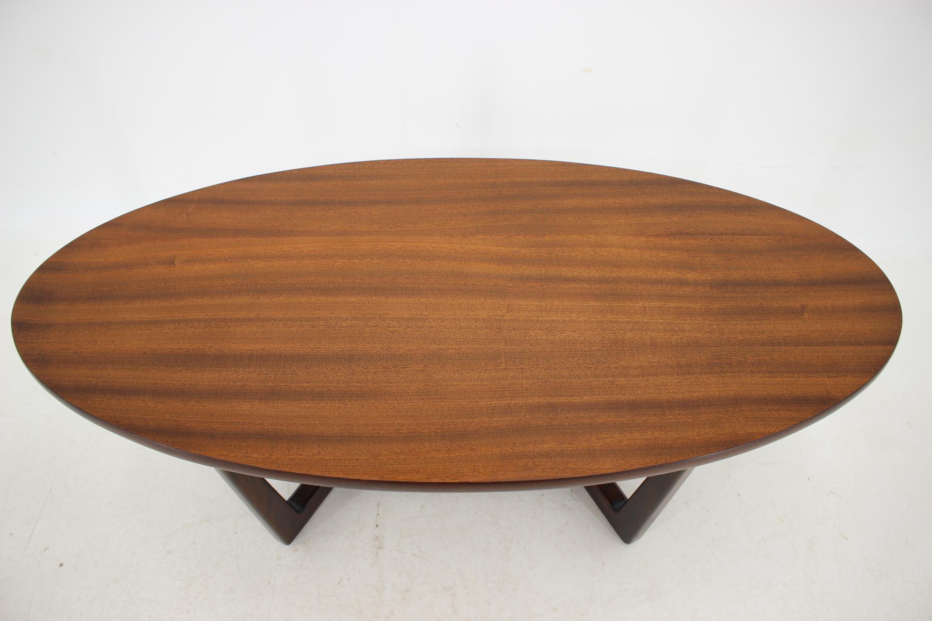 Midcentury Conference Table by Dřevotvar, 1960s 1