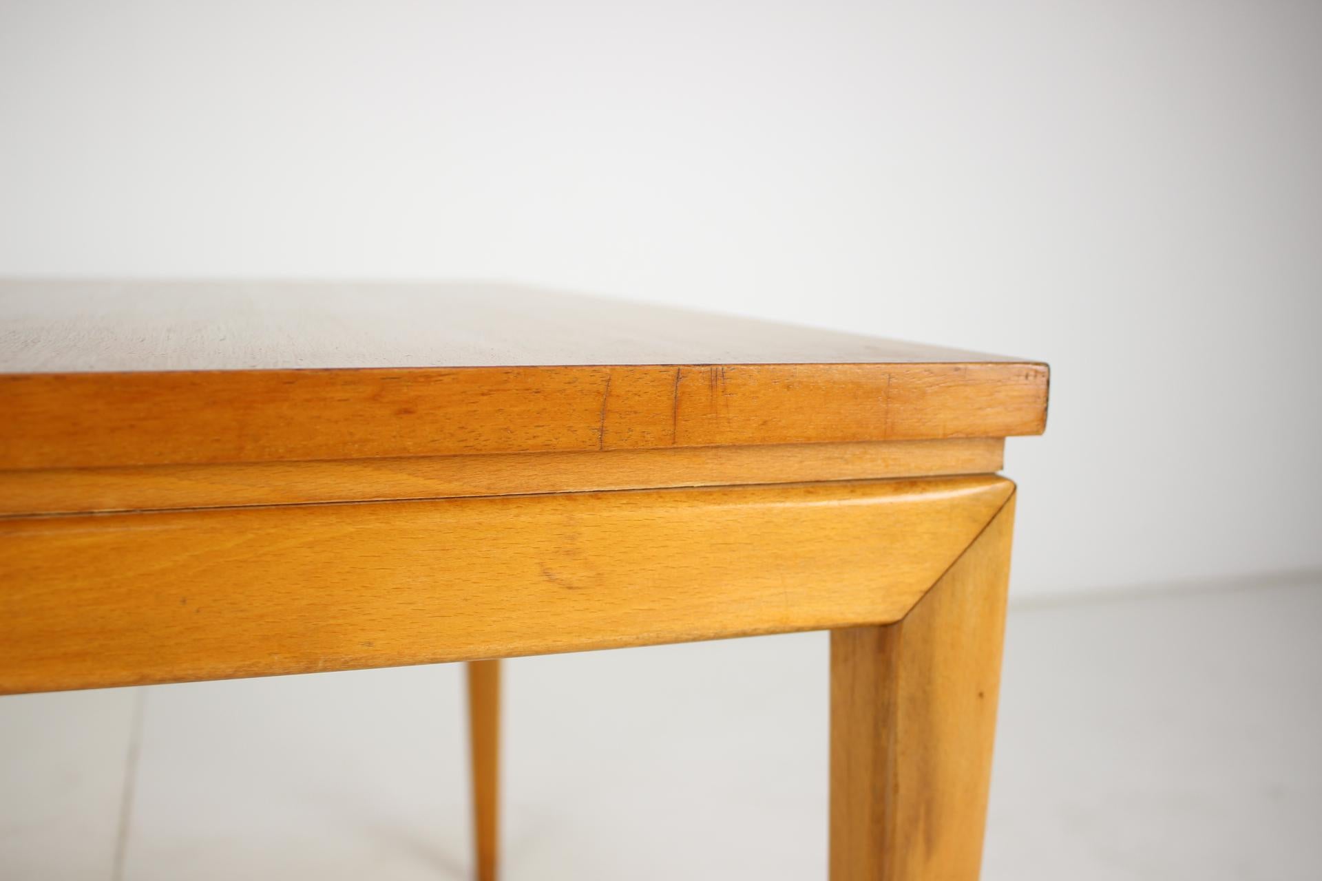 Tchèque Table de conférence/table de conférence du milieu du siècle Devotvar, années 1960 en vente