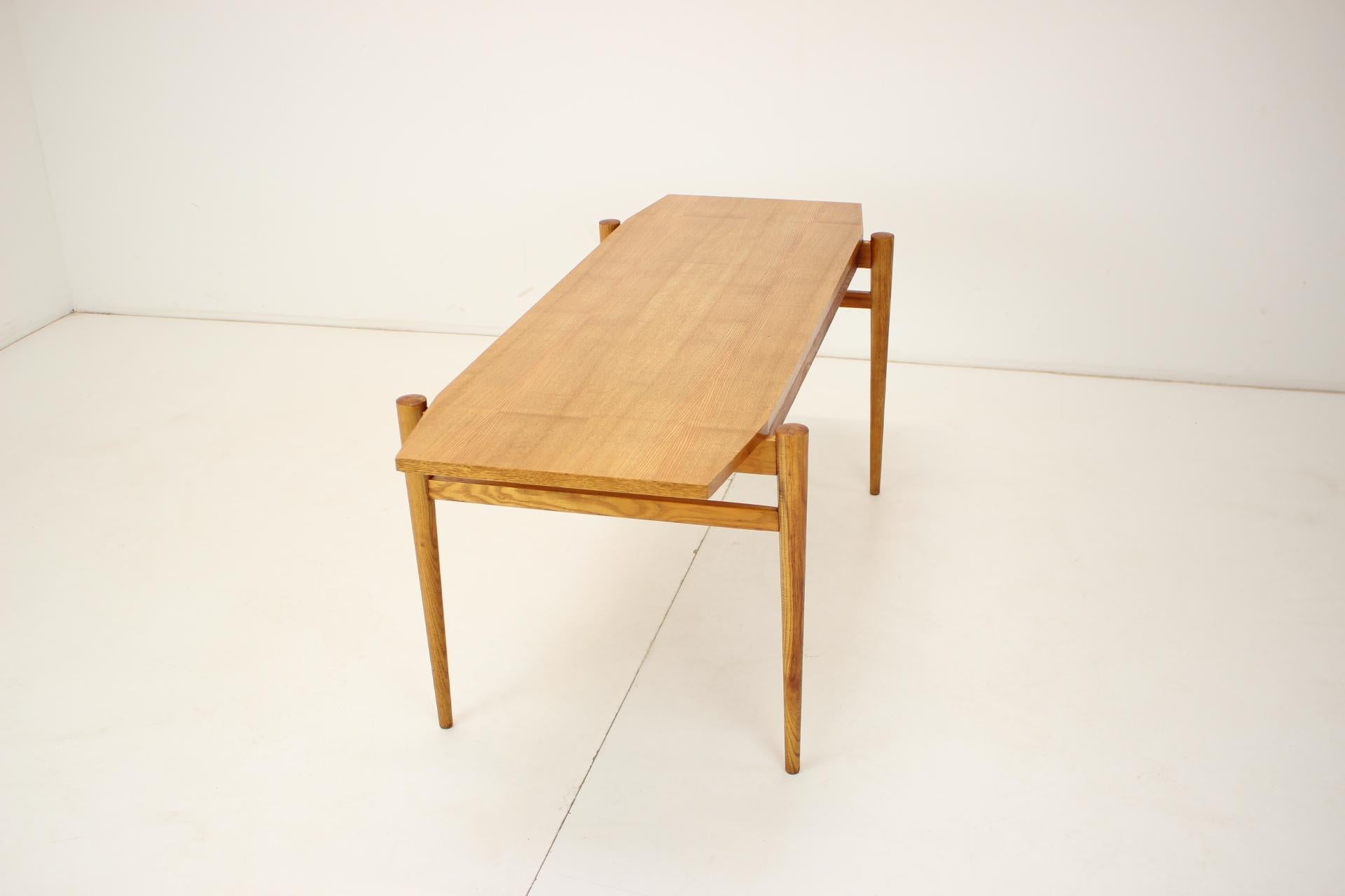 Wood Mid-Century Conference Table/ Dřevotvar, 1970's For Sale