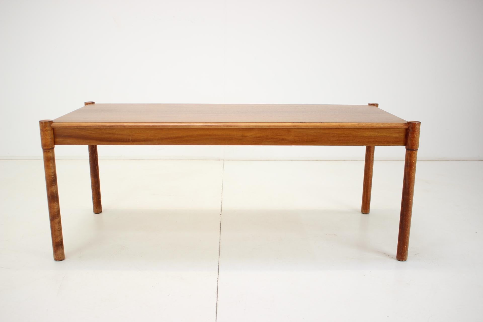 Wood Mid-Century Conference Table/ VEGAS, Czechoslovakia, 1970's For Sale