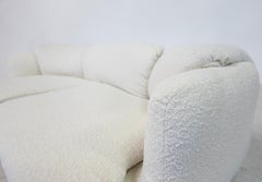 Mid-Century Confidential Sofa by Alberto Rosselli for Saporiti, Italy, 1970s