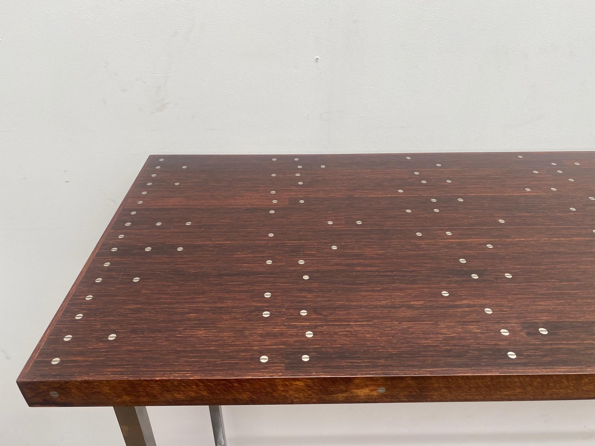 Wood Mid-Century Console by Philippe Neerman for De Coene, Belgium For Sale