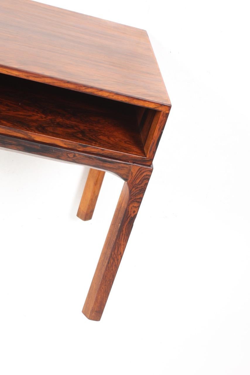 Midcentury Console in Rosewood by Kai Kristiansen for Aksel Kjersgaard 2