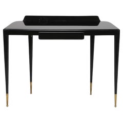 Gio Ponti (Attr.), Mid-Century wodden Console, Italy 1950s