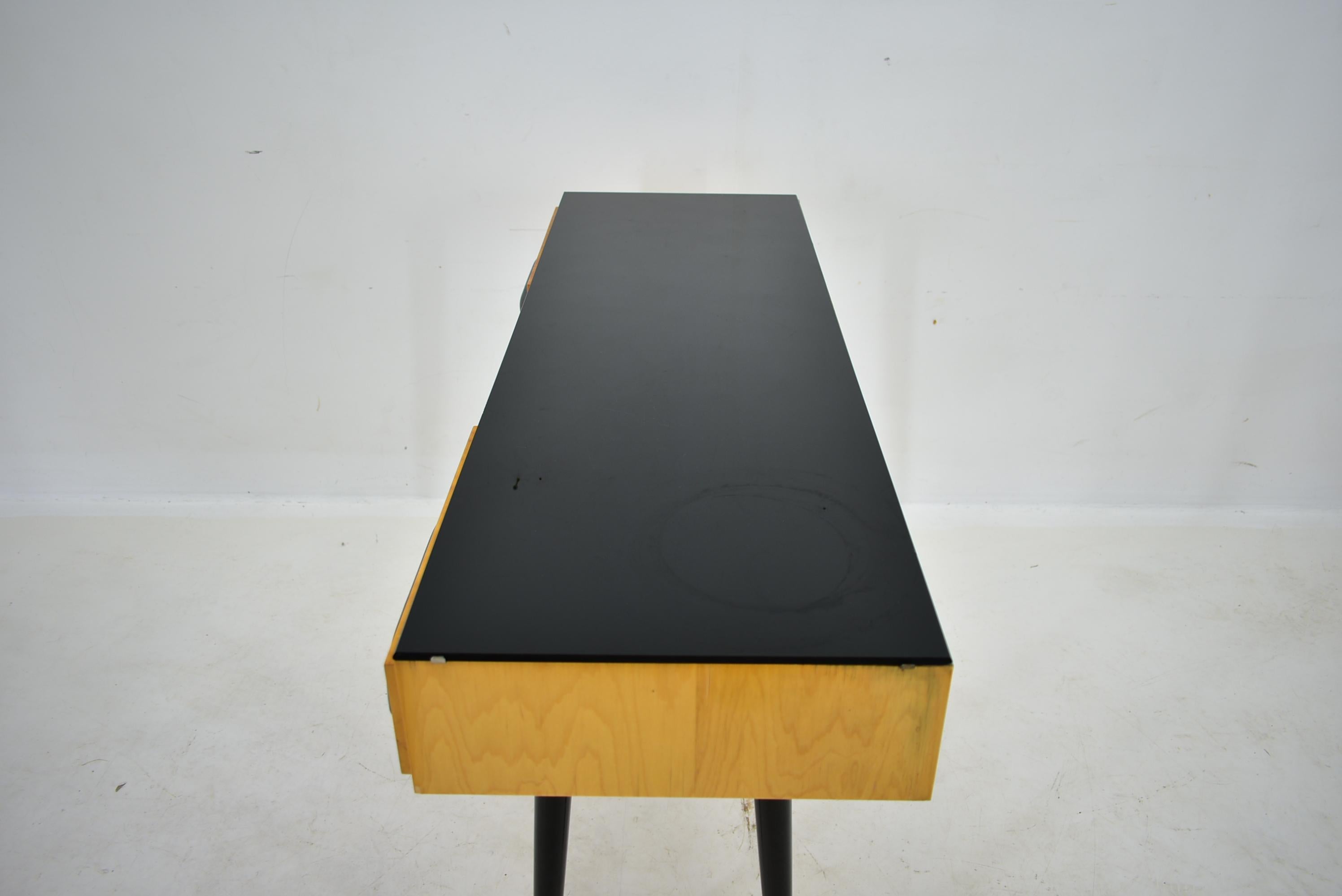 Mid-Century Console Side Table by Mojmir Pozar for Up Zavody, 1960's For Sale 5