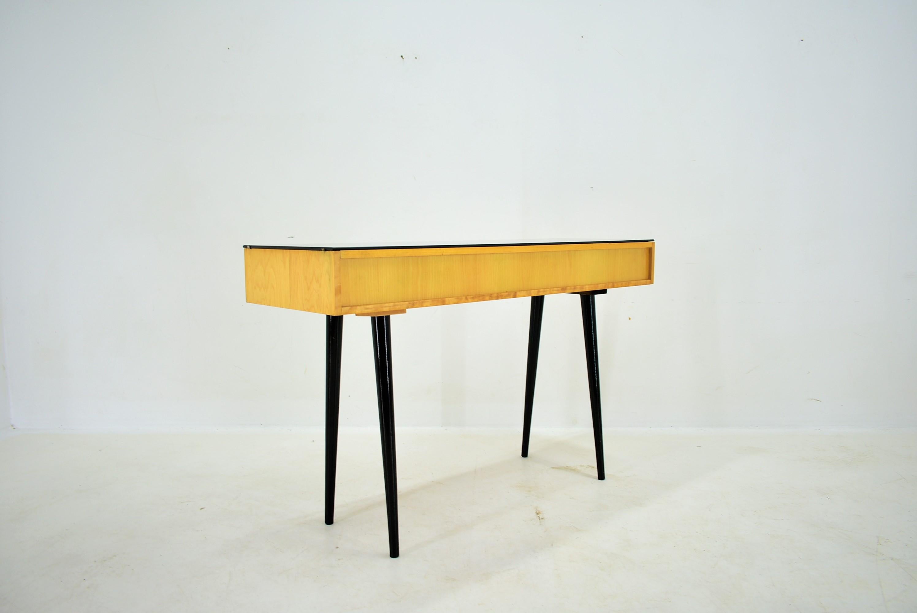 Mid-Century Console Side Table by Mojmir Pozar for Up Zavody, 1960's For Sale 6