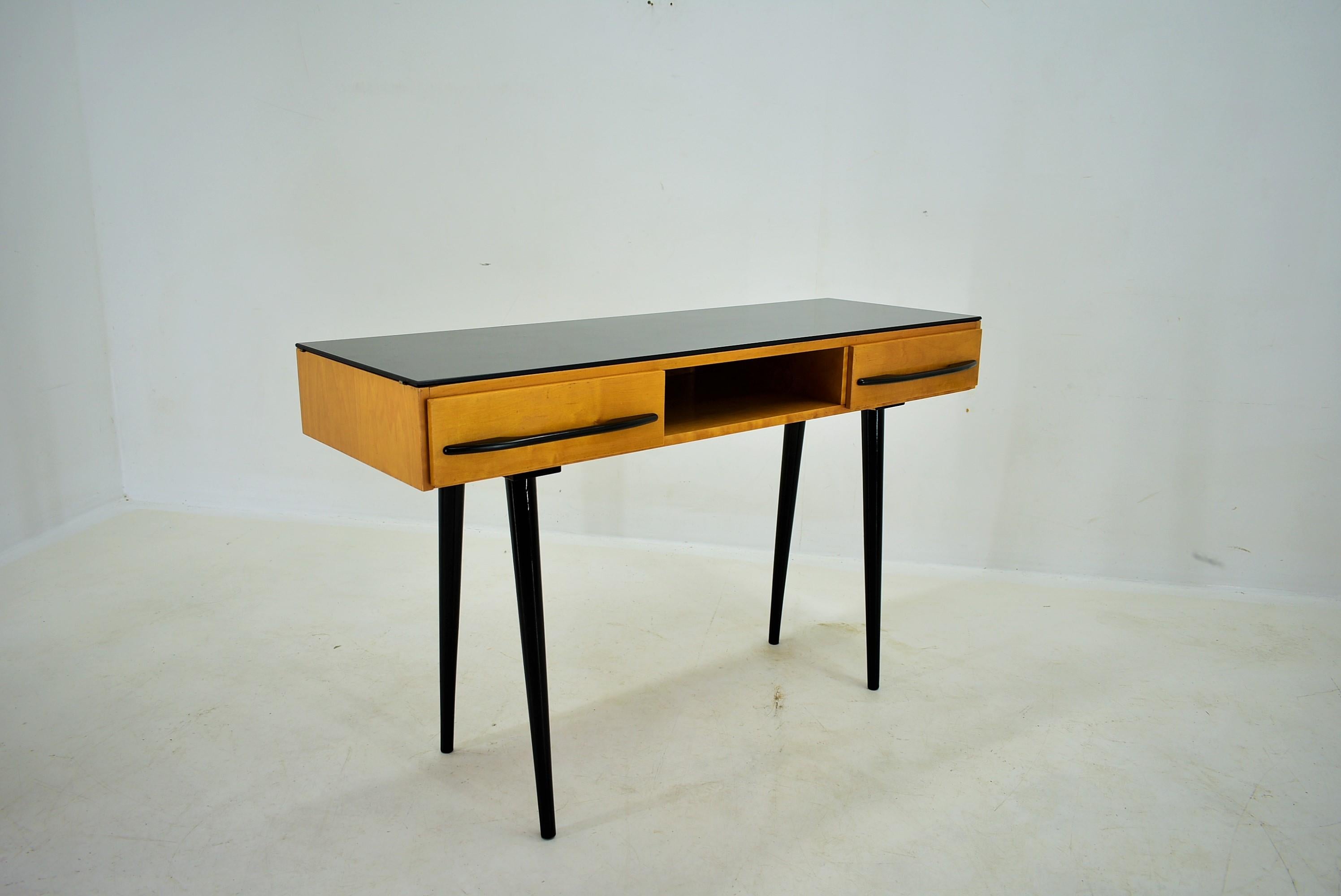 Mid-Century Console Side Table by Mojmir Pozar for Up Zavody, 1960's For Sale 9