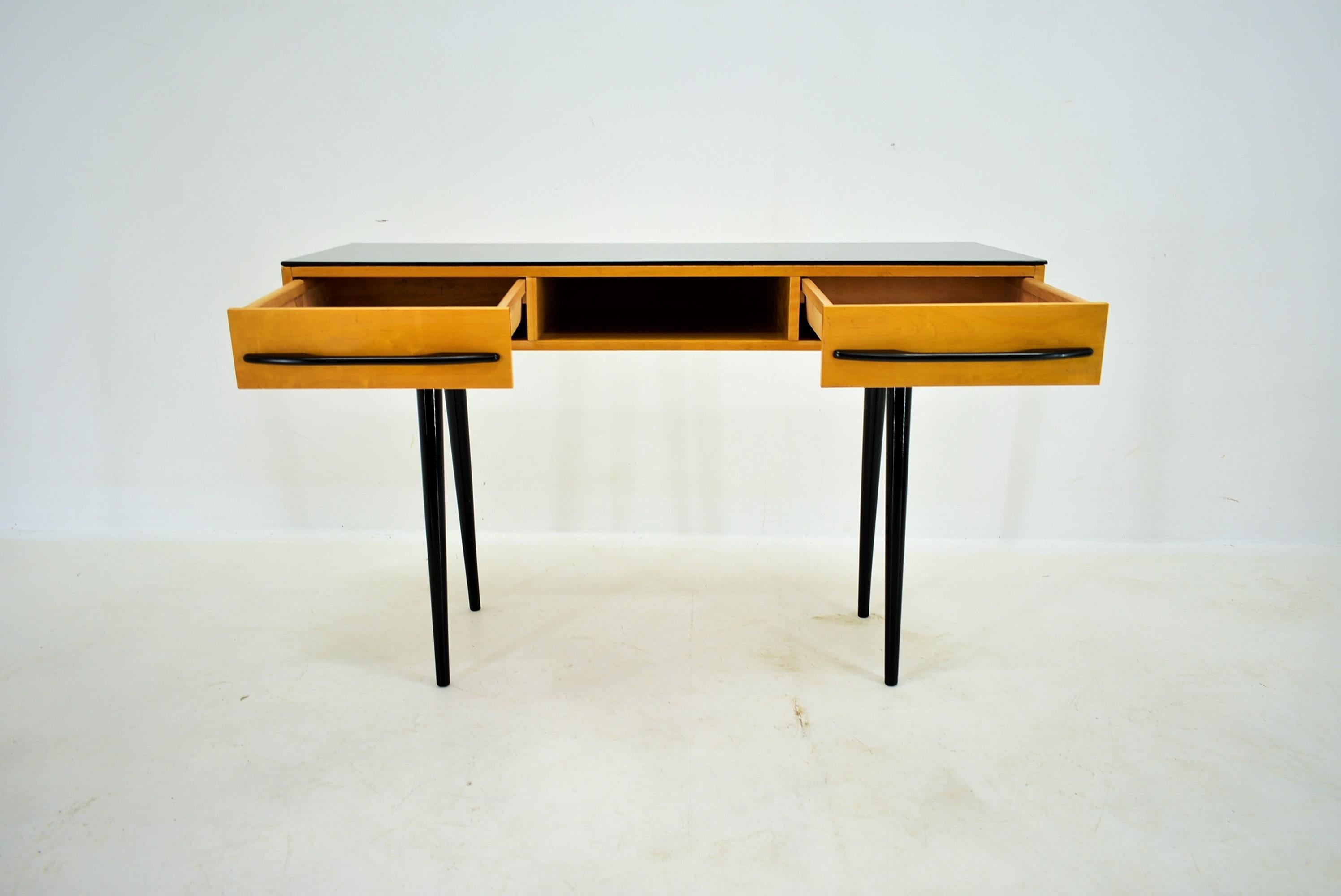 Mid-Century Console Side Table by Mojmir Pozar for Up Zavody, 1960's For Sale 1