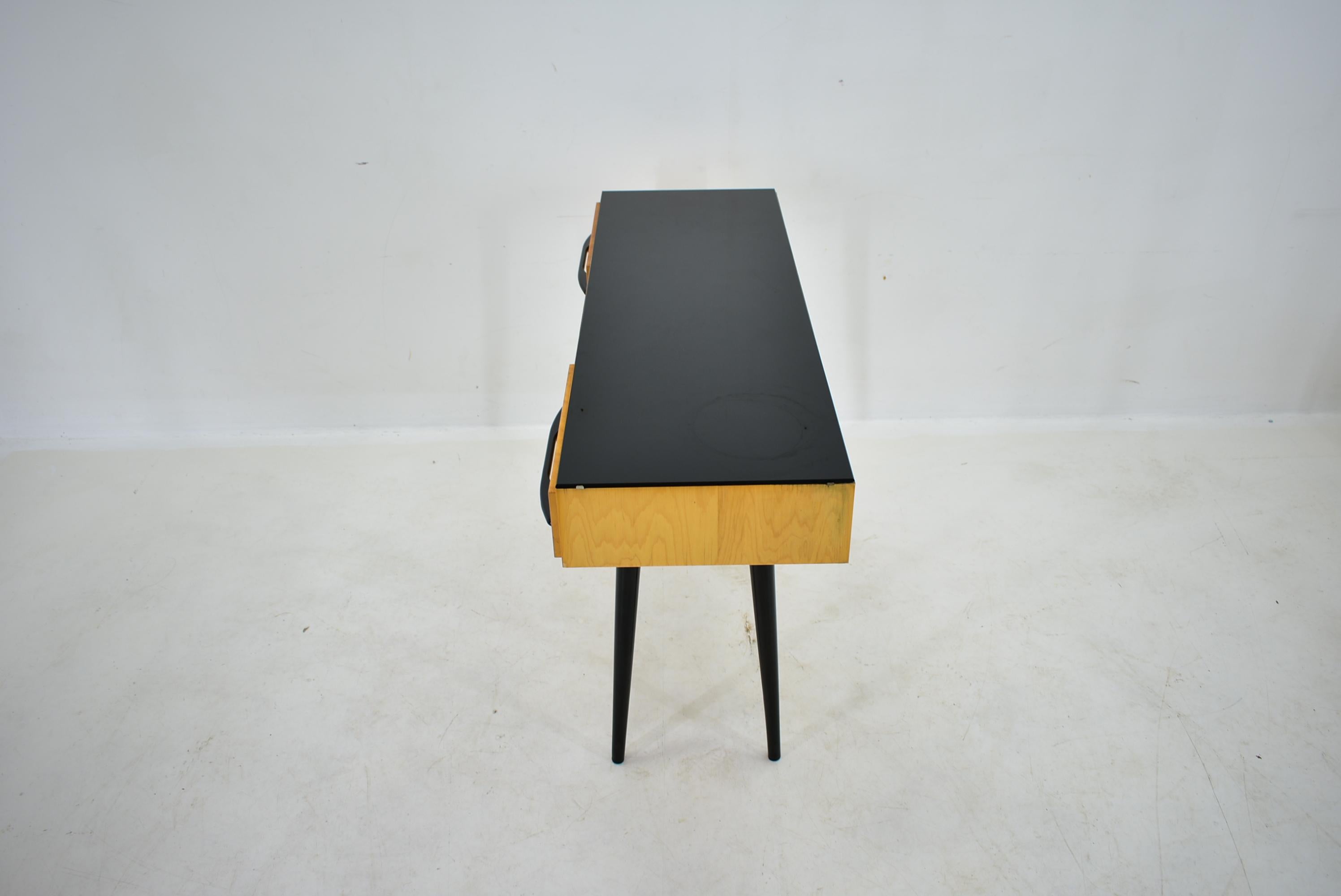 Mid-Century Console Side Table by Mojmir Pozar for Up Zavody, 1960's For Sale 2